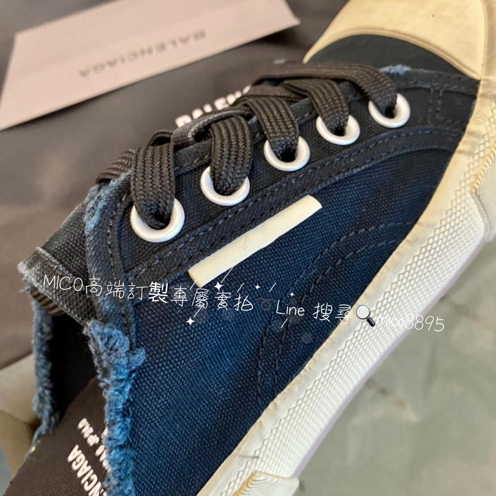 Balenciaga 巴黎世家 半拖款 潮流帆布鞋 男鞋/女鞋 情侶鞋 碼數：35-44