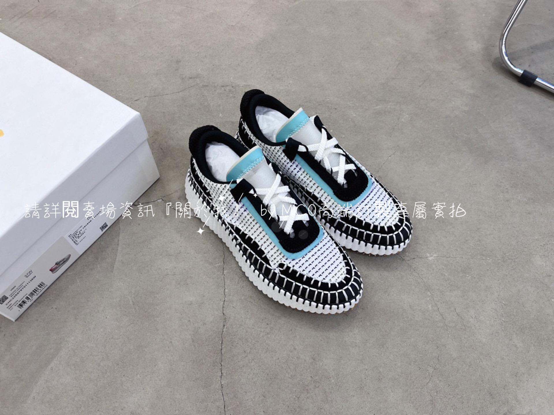 CHLOE 克洛伊 Nama sneaker 彩虹系列運動鞋 全手工縫馬克線 女碼35-42