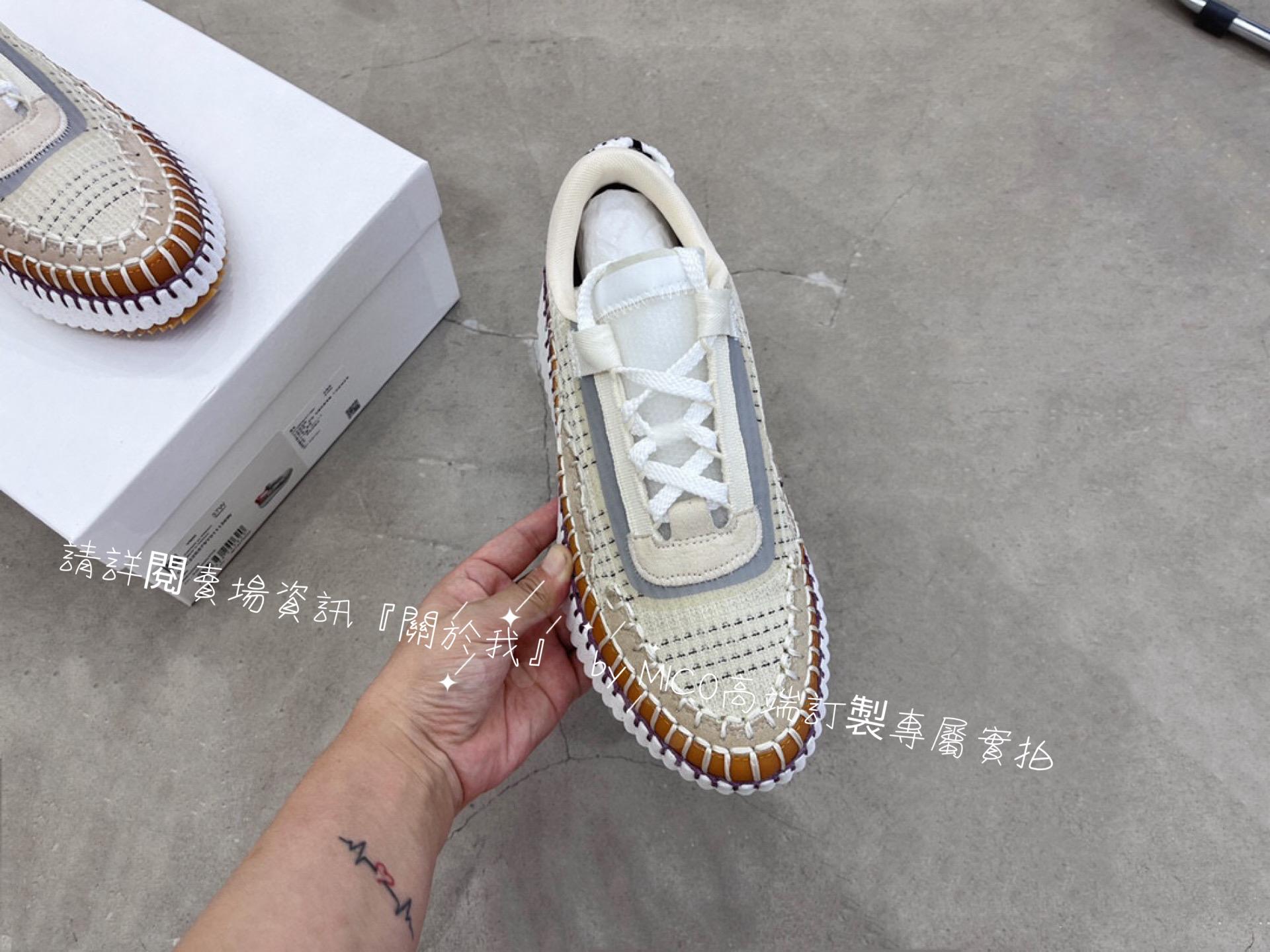 CHLOE 克洛伊 Nama sneaker 彩虹系列運動鞋 全手工縫馬克線 女碼35-42