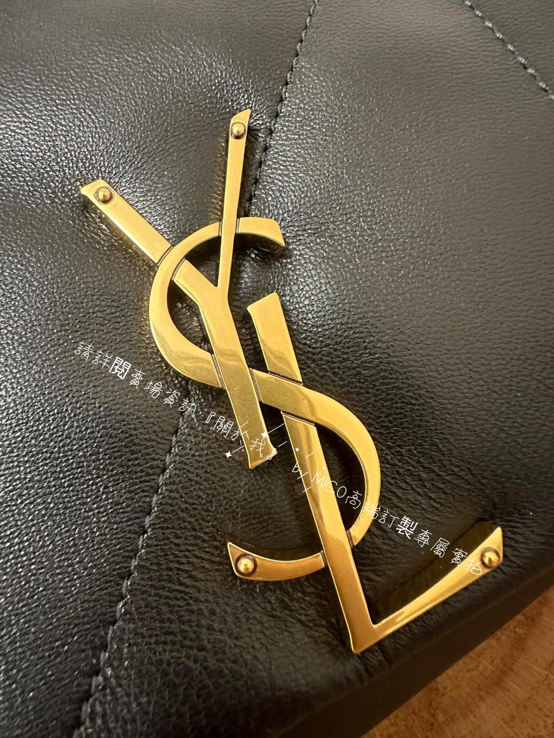 YSL 秀款 Jamie 小羊皮鏈條包/肩背包 尺寸43 X 29 X 9 CM