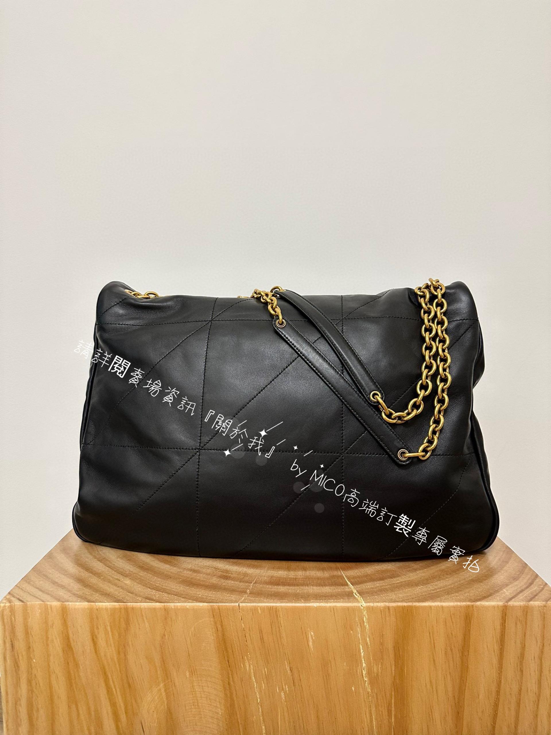 YSL 秀款 Jamie 小羊皮鏈條包/肩背包 尺寸43 X 29 X 9 CM