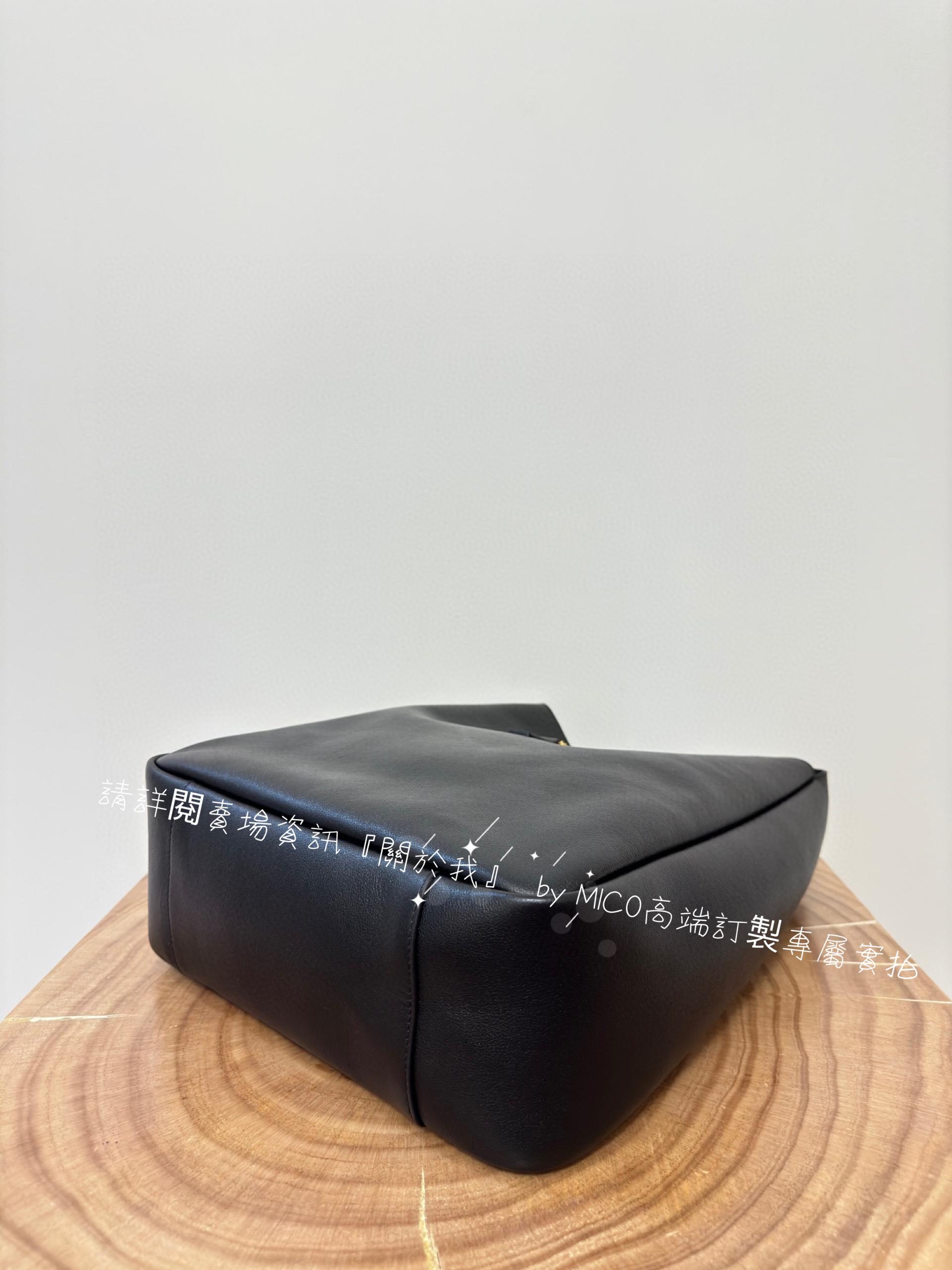 YSL 黑色大款 HOBO腋下包 通勤包 30cm