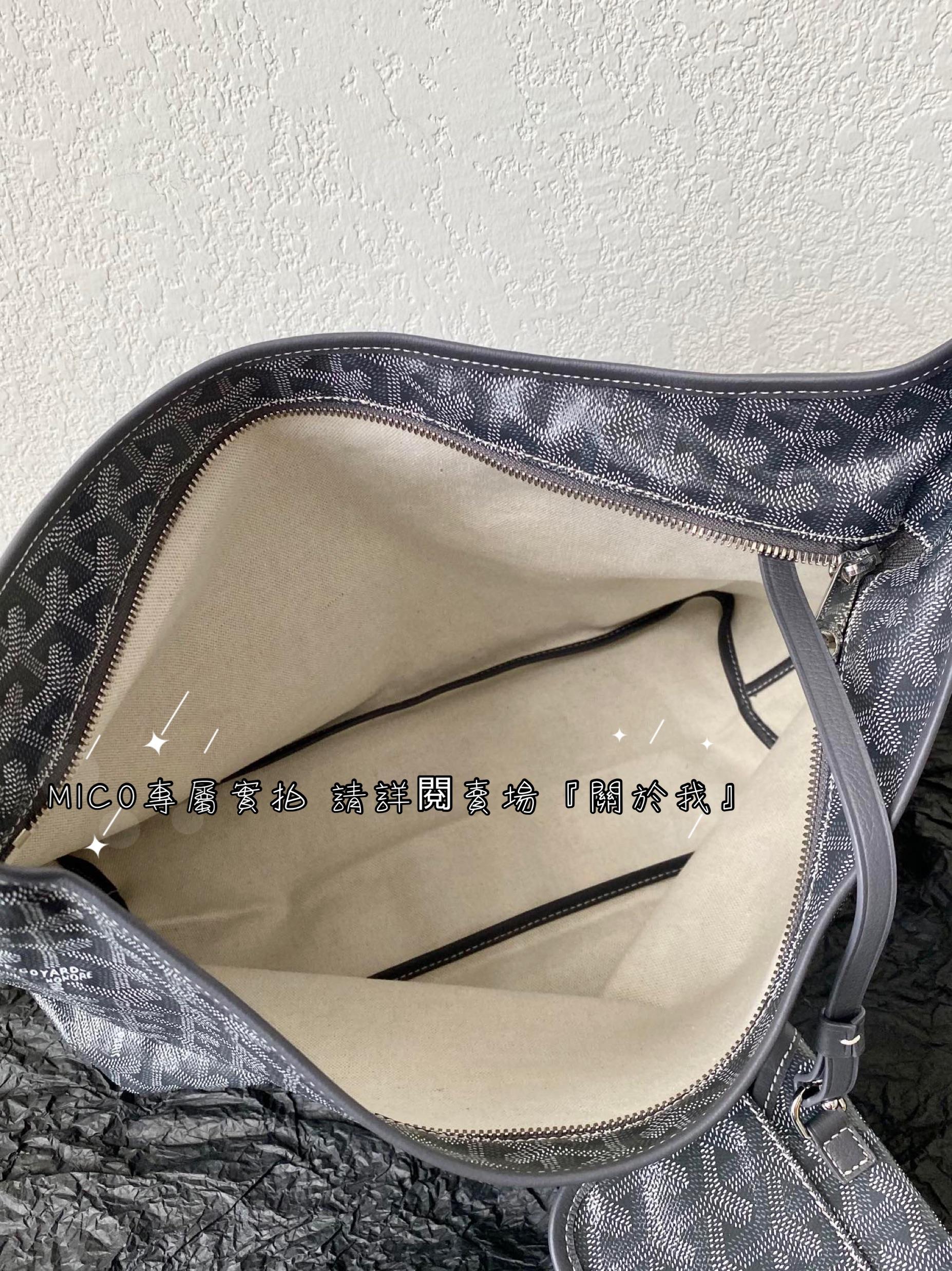 Goyard hobo 拉鍊托特包 肩背包 42×27×15cm