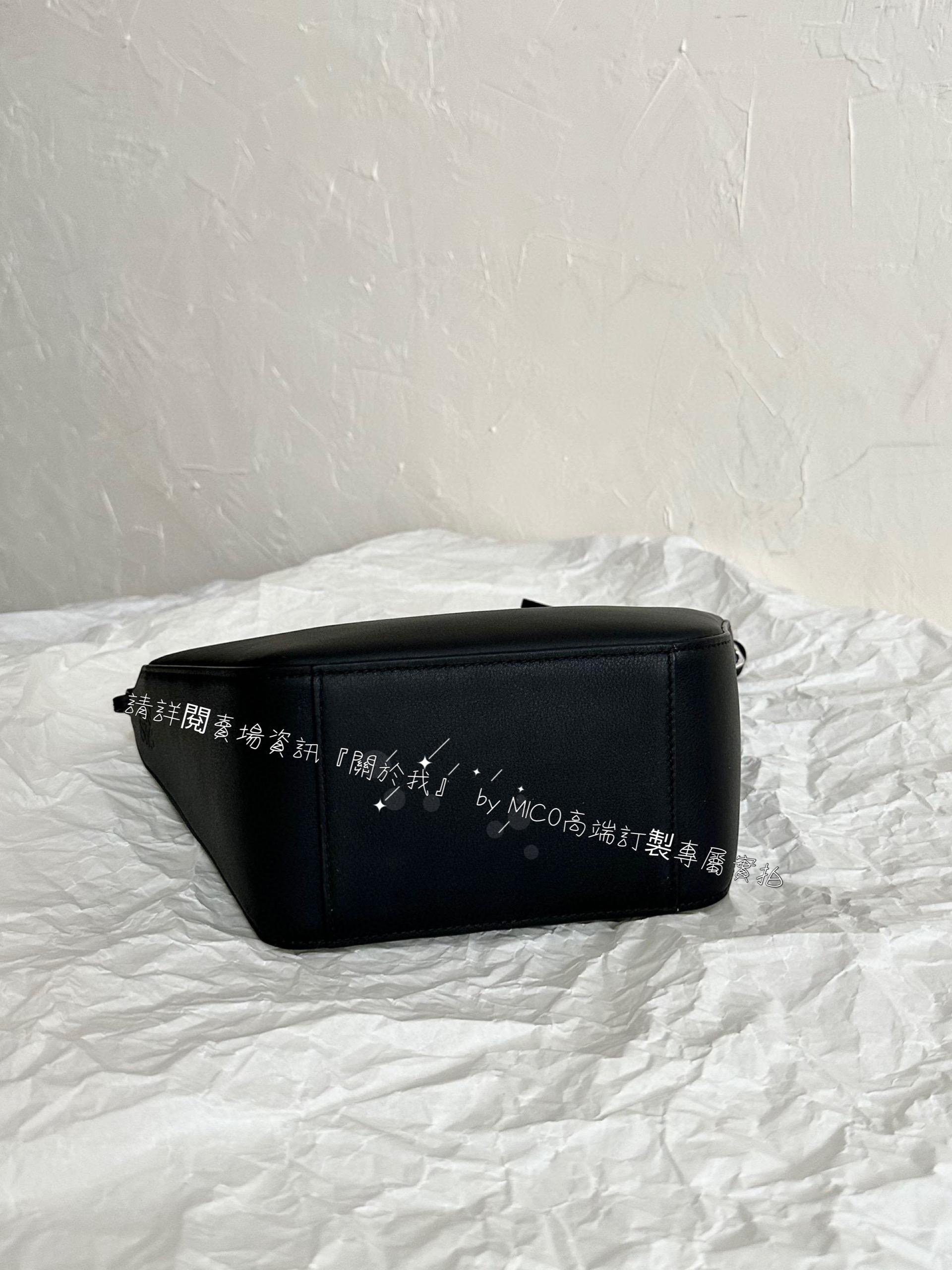 Loewe hammock hobo 黑色/小牛皮 28cm 低調簡約款