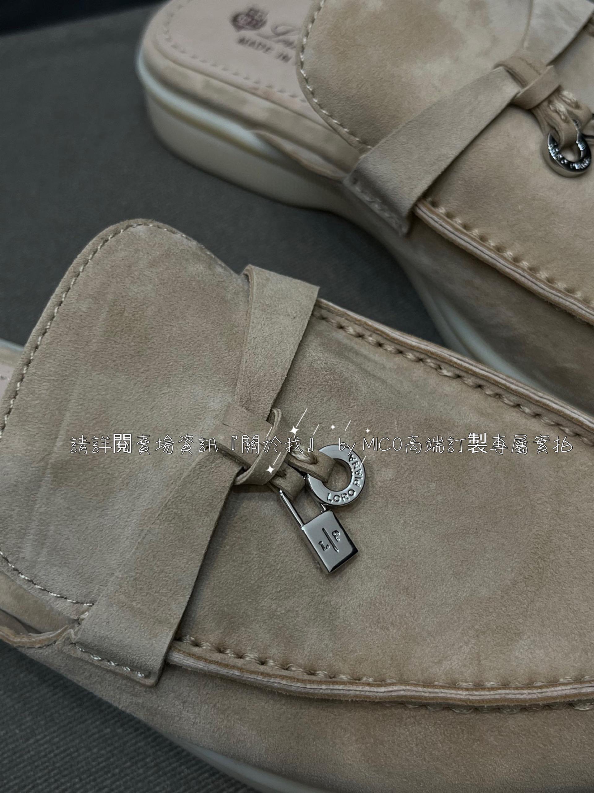 義大利奢侈品牌 Loro Piana 純手工低調奢華樂福鞋 半拖 35-40