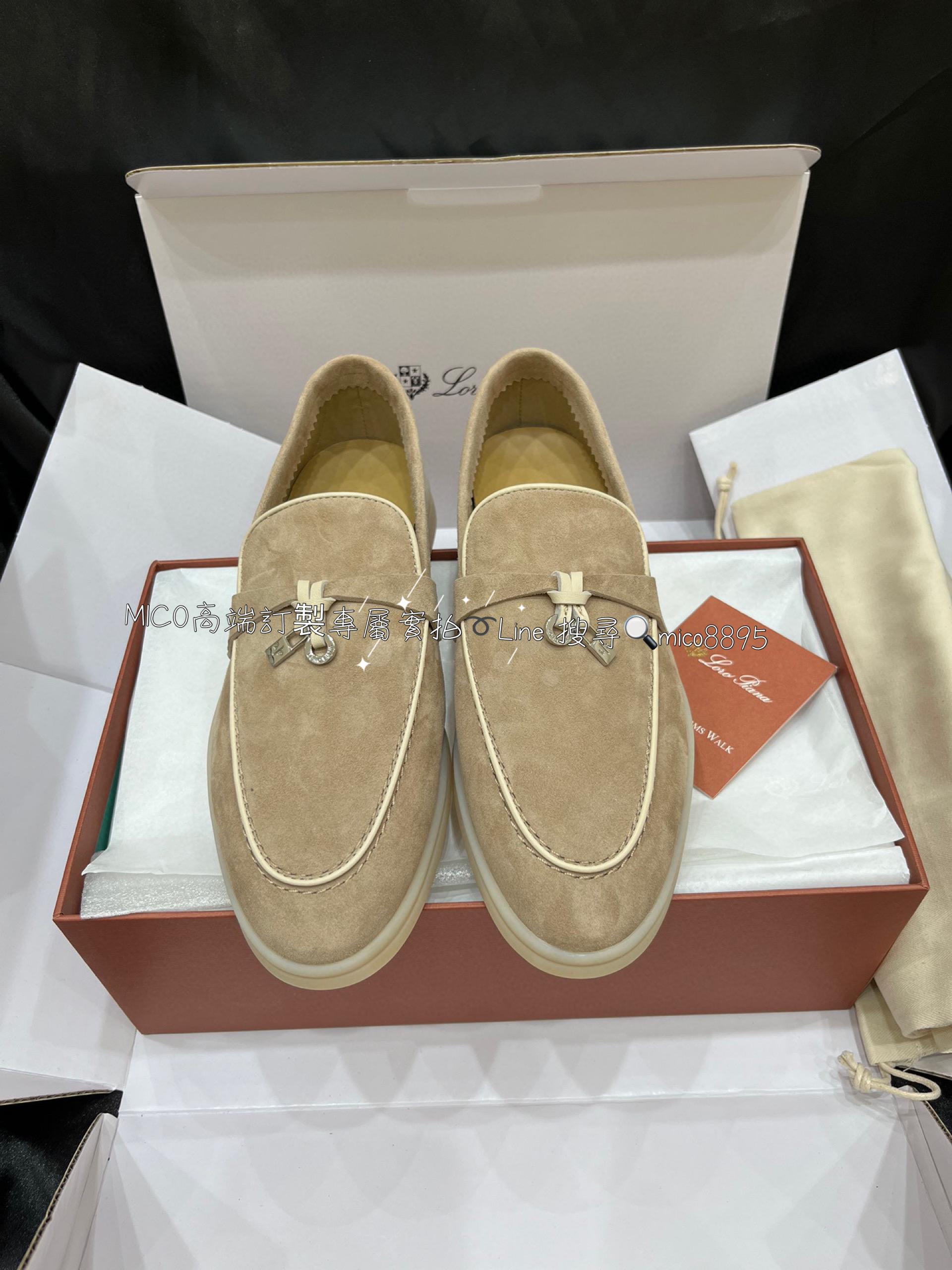 義大利奢侈品牌 Loro Piana 純手工低調奢華樂福鞋 半拖 35-40