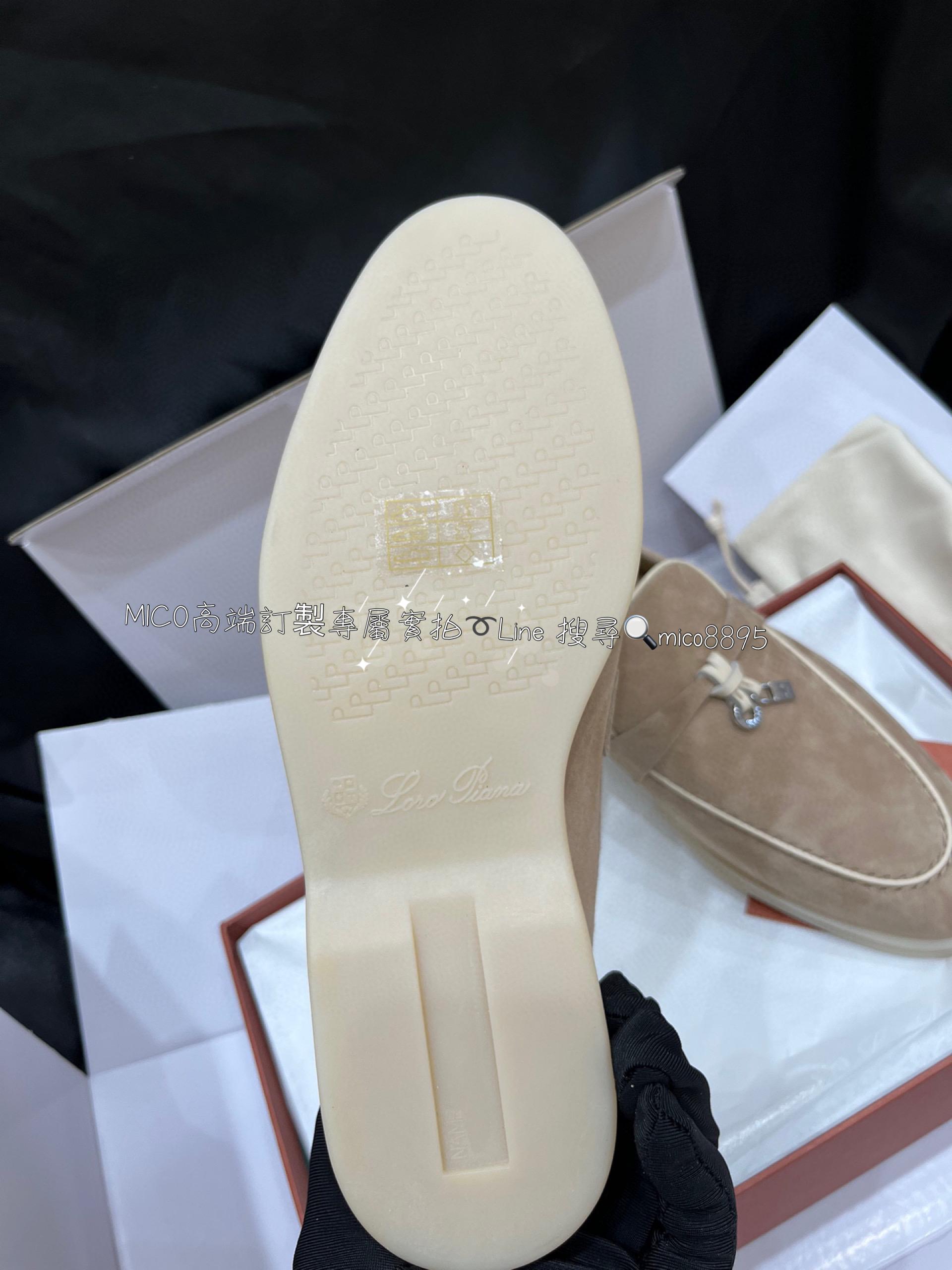 義大利奢侈品牌 Loro Piana 純手工低調奢華樂福鞋 半拖 35-40