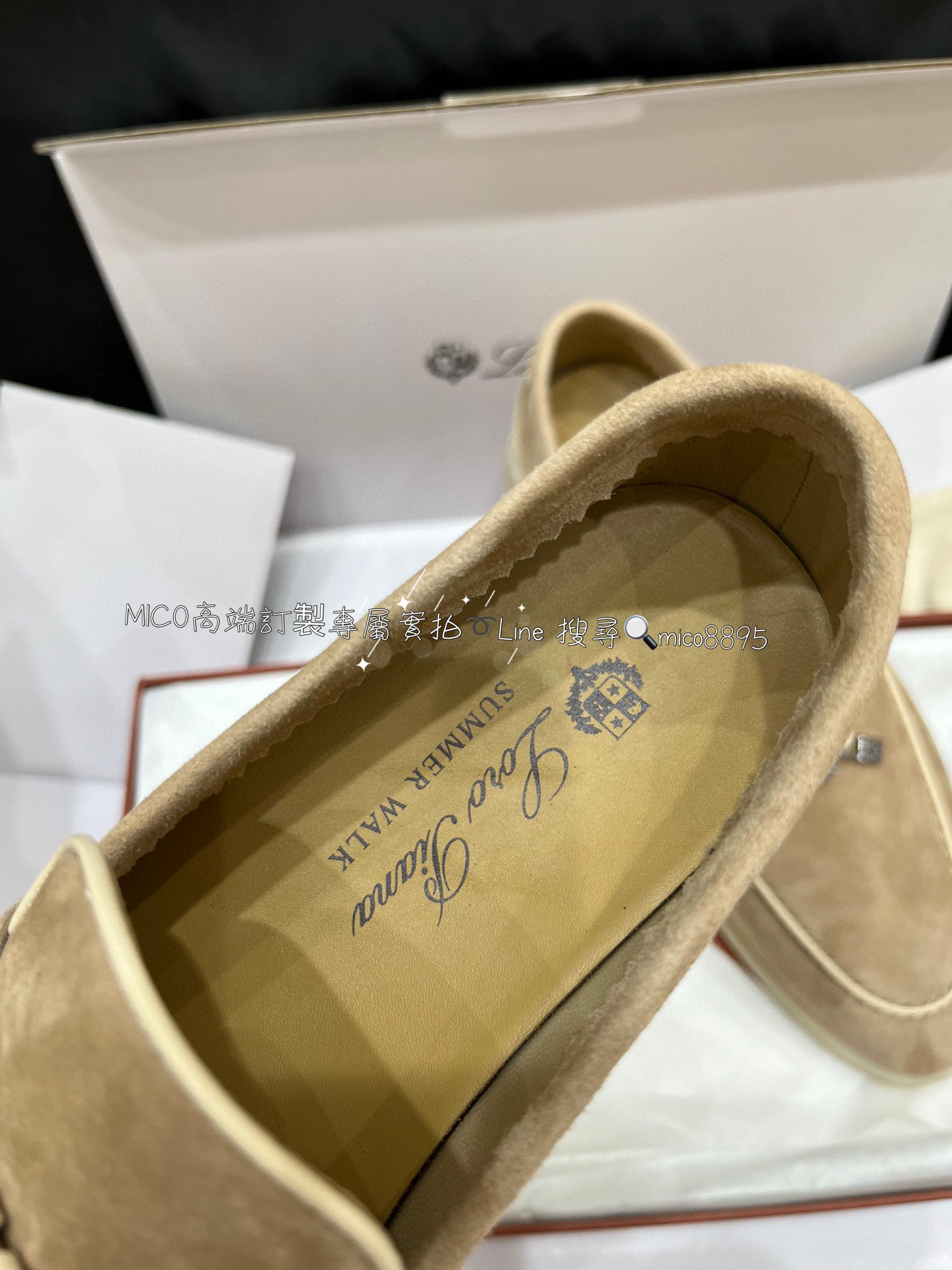 義大利奢侈品牌 Loro Piana 純手工低調奢華樂福鞋 半拖 35-40