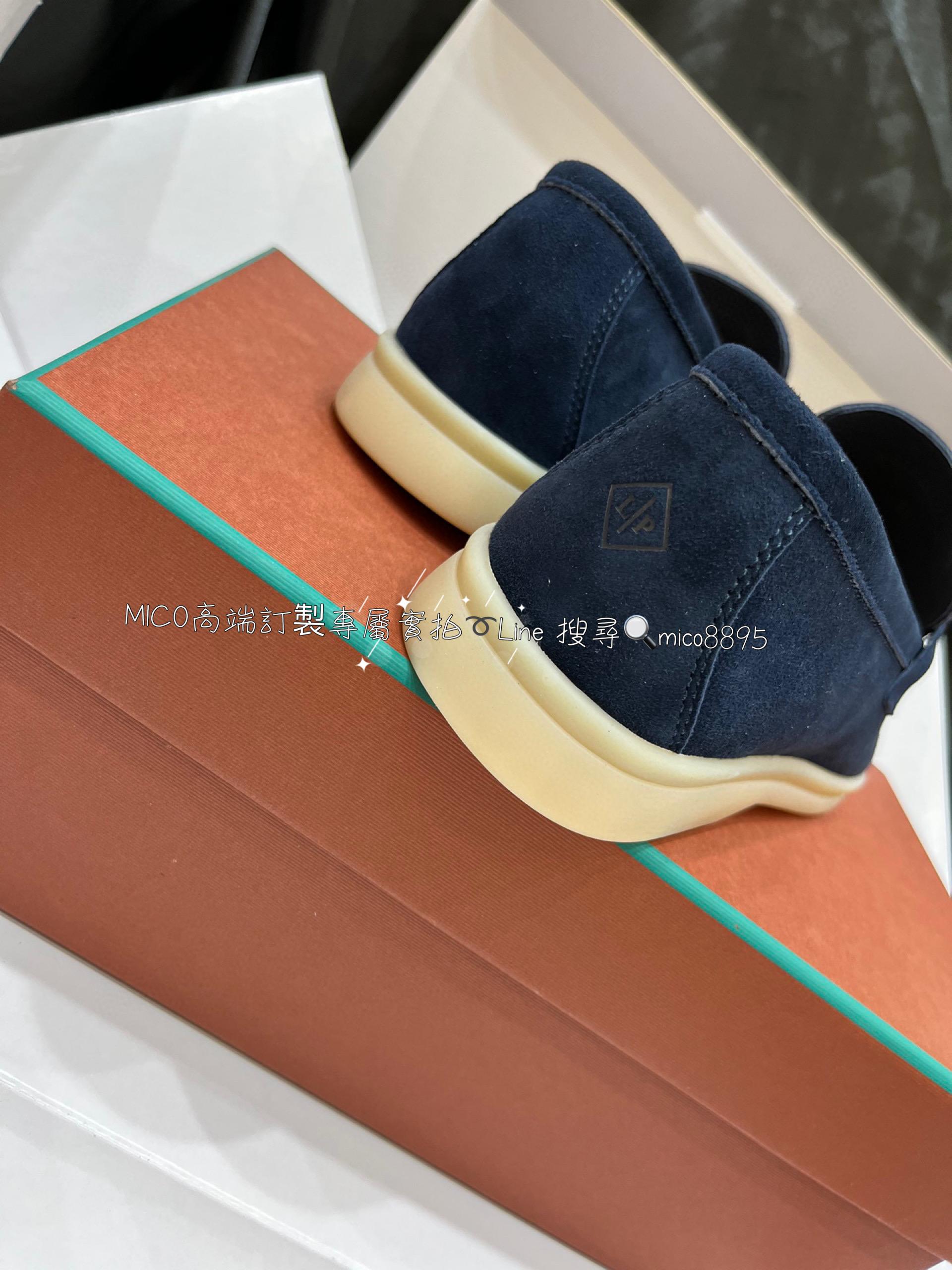 義大利奢侈品牌 Loro Piana 純手工低調奢華樂福鞋 半拖 35-40