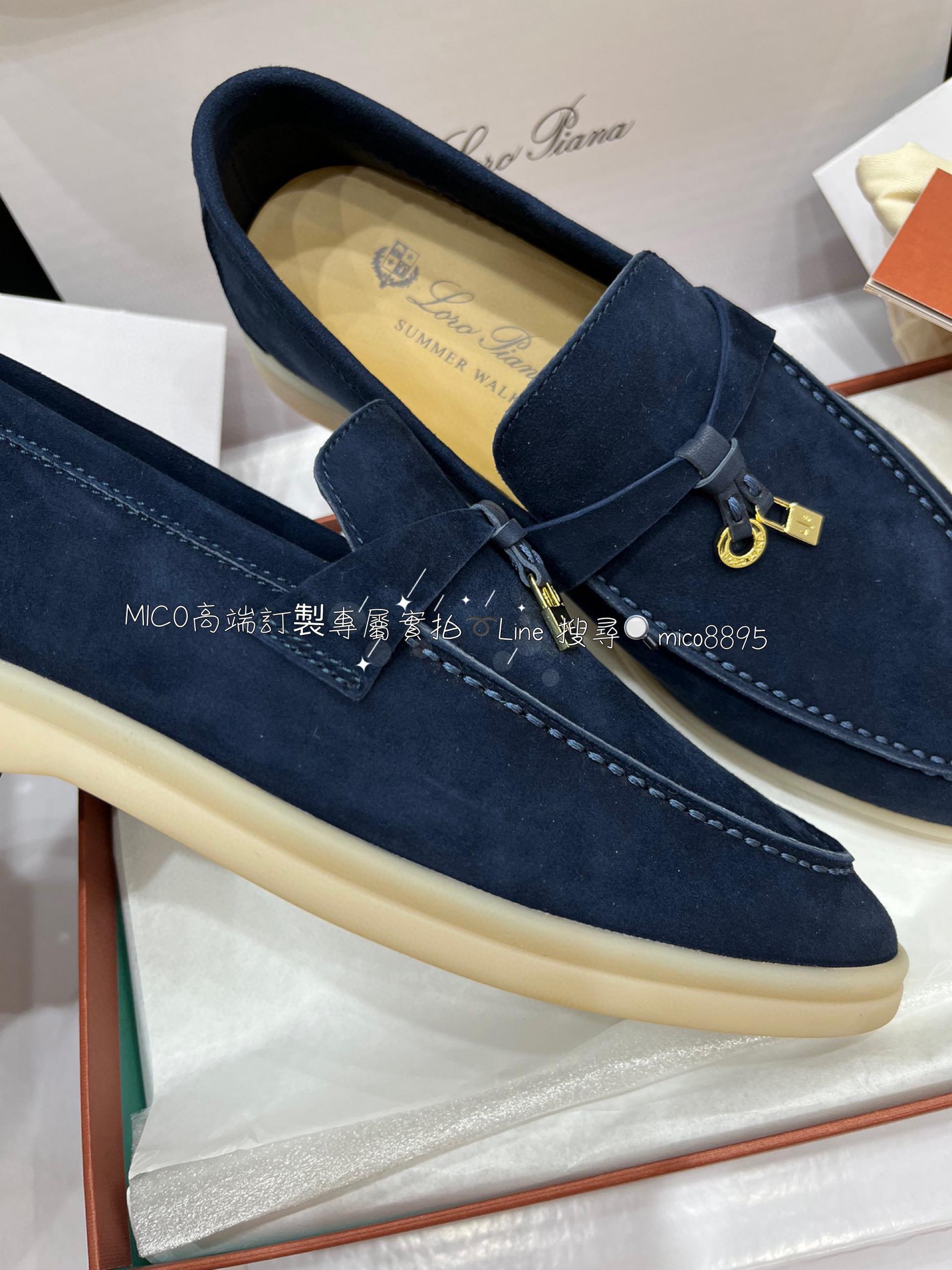 義大利奢侈品牌 Loro Piana 純手工低調奢華樂福鞋 半拖 35-40