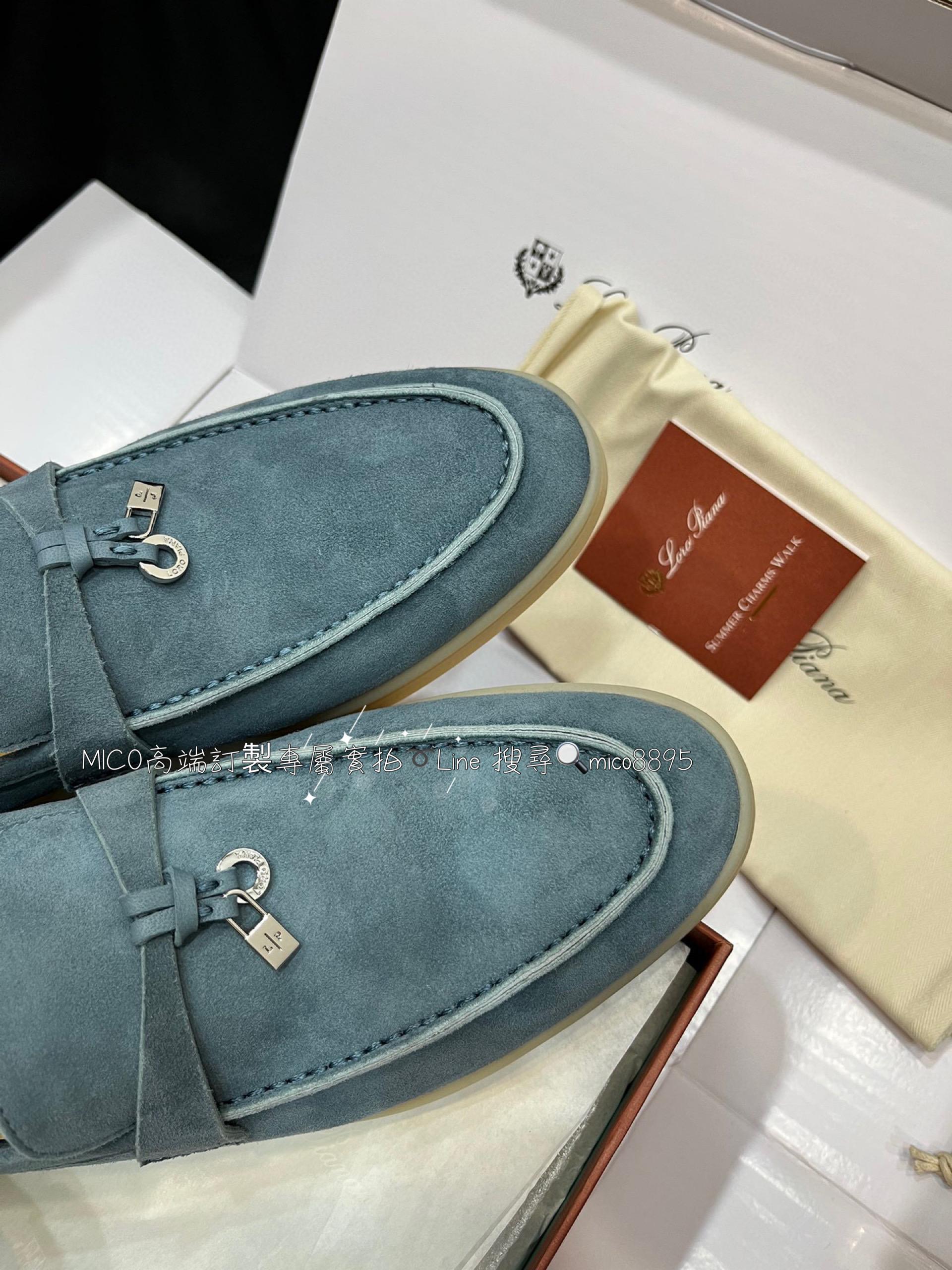 義大利奢侈品牌 Loro Piana 純手工低調奢華樂福鞋 半拖 35-40