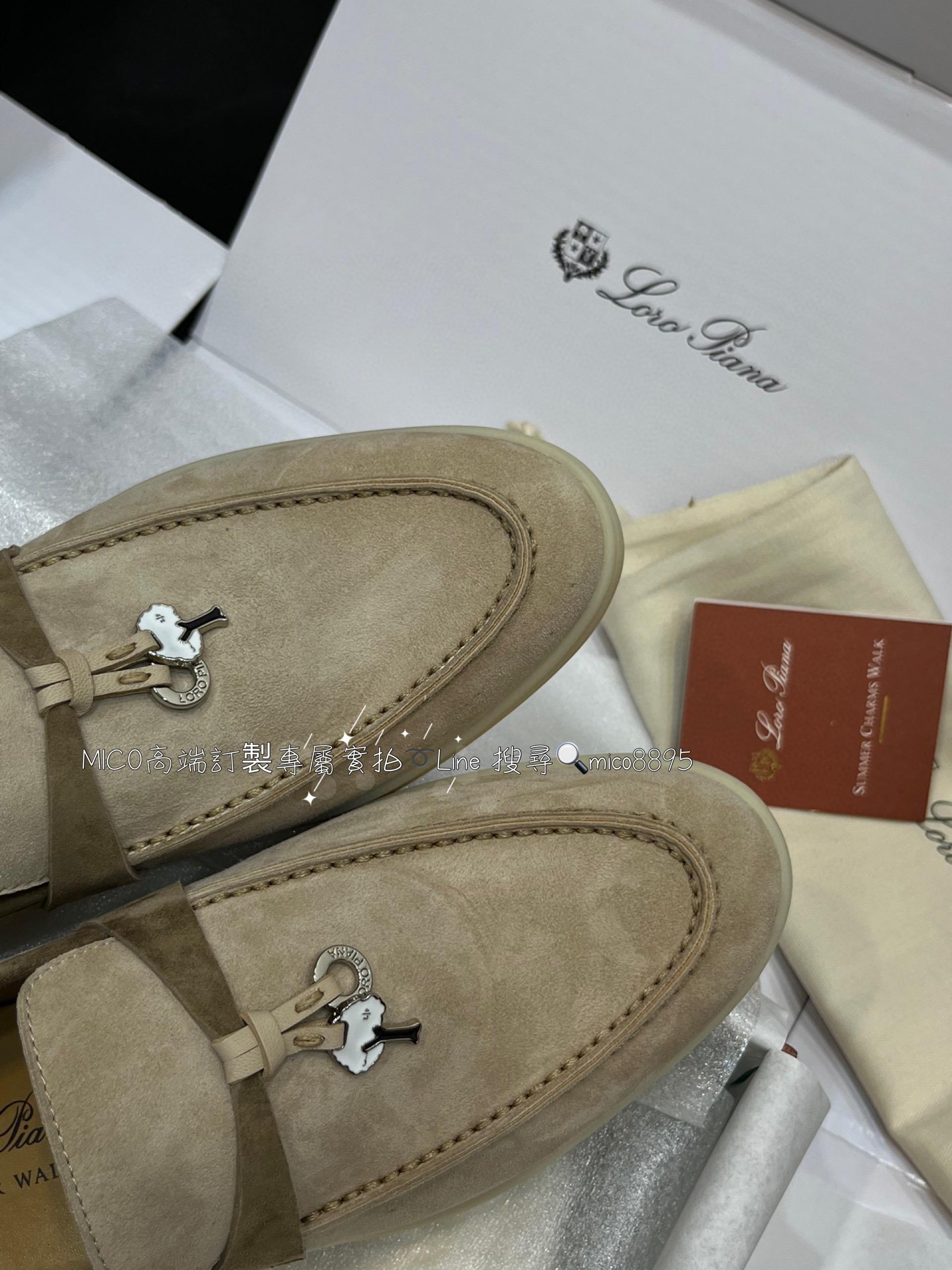 義大利奢侈品牌 Loro Piana 純手工低調奢華樂福鞋 半拖 35-40