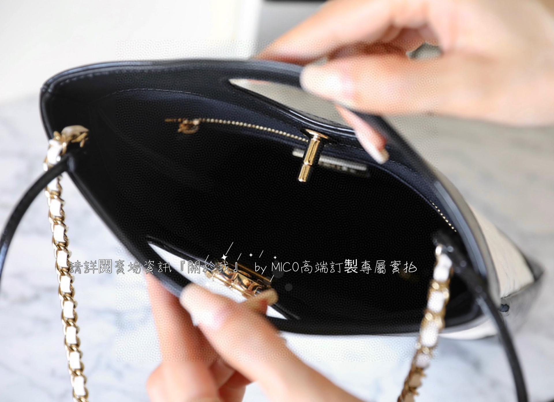 CHANEL 23a系列 31Bag 黑白x漆皮 mini款 小牛皮 尺寸：𝟤𝟤*𝟤𝟦.𝟧*𝟧.𝟧 𝖼𝗆