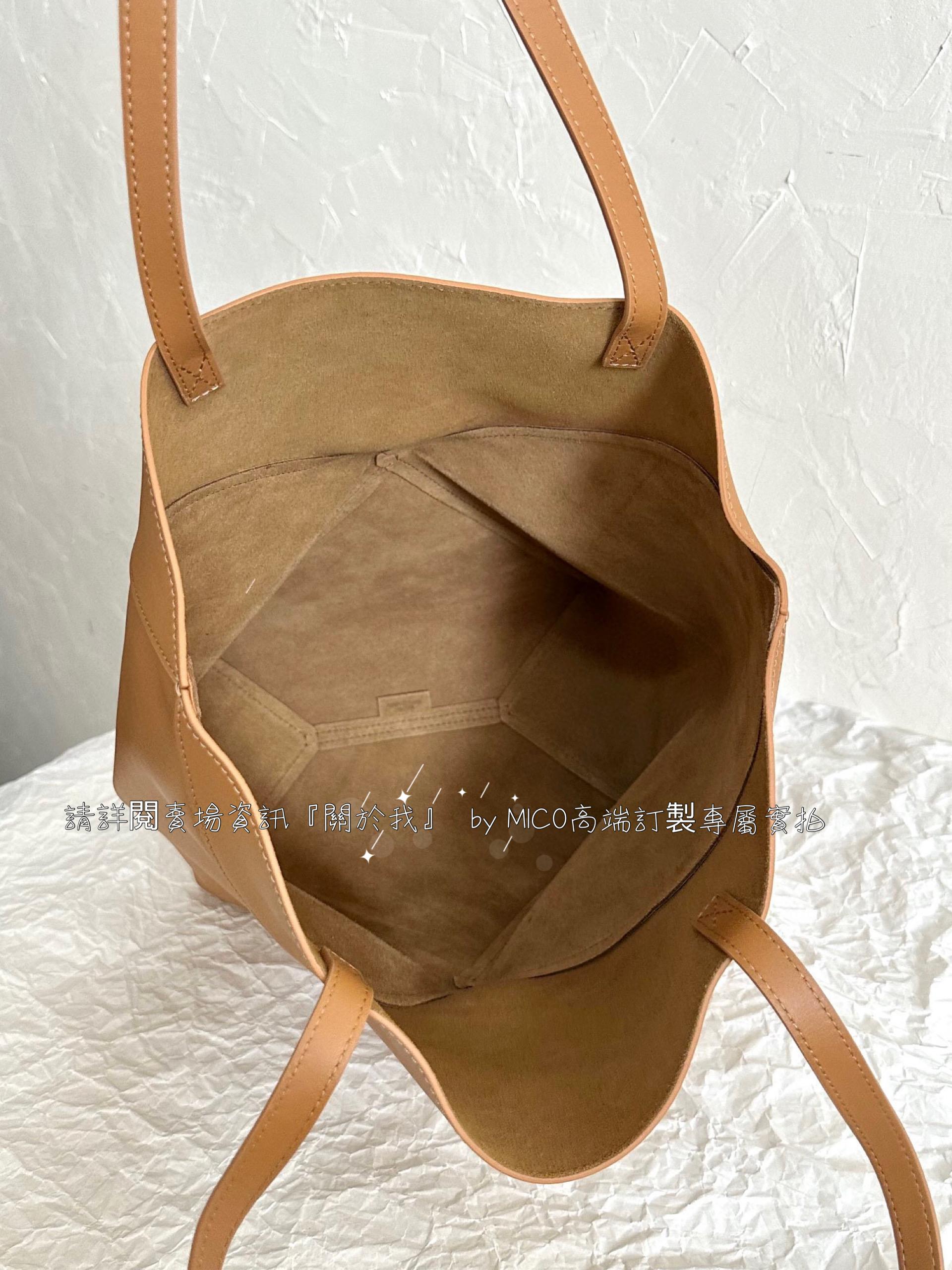 Loewe puzzle fold tote 焦糖色 折疊購物袋小號 20cm