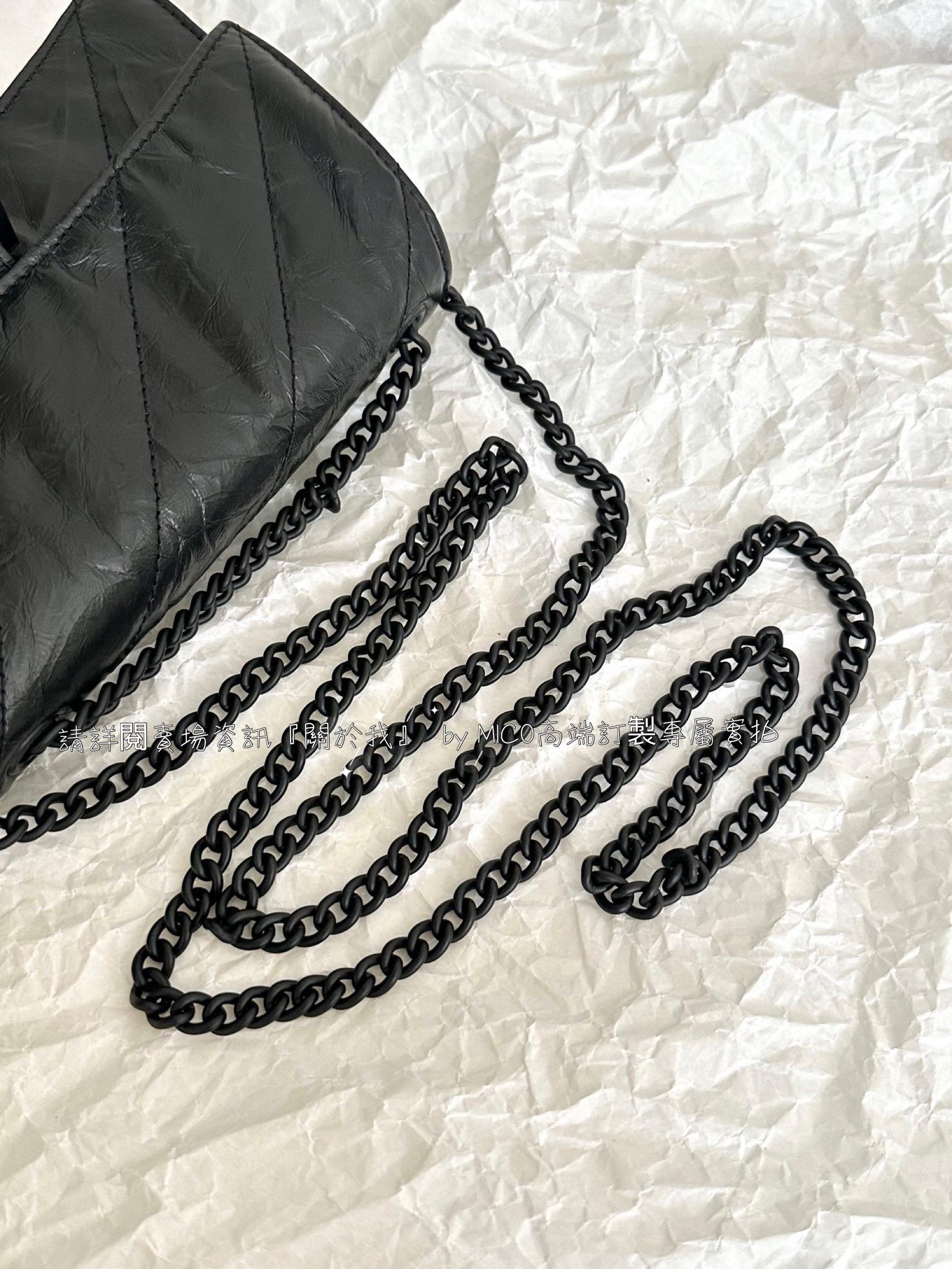 BALENCIAGA Crush XS Chain Bag All Black 沙漏包 尺寸21.8×9.9×4.8cm