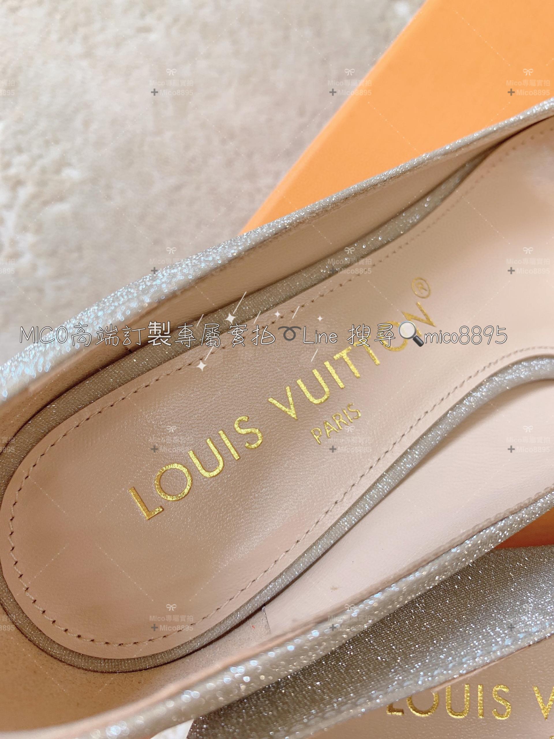 Louis Vuitton 23ss LV 香檳色 Blossom優雅系列高跟鞋/跟鞋 跟高7.5cm 34-40