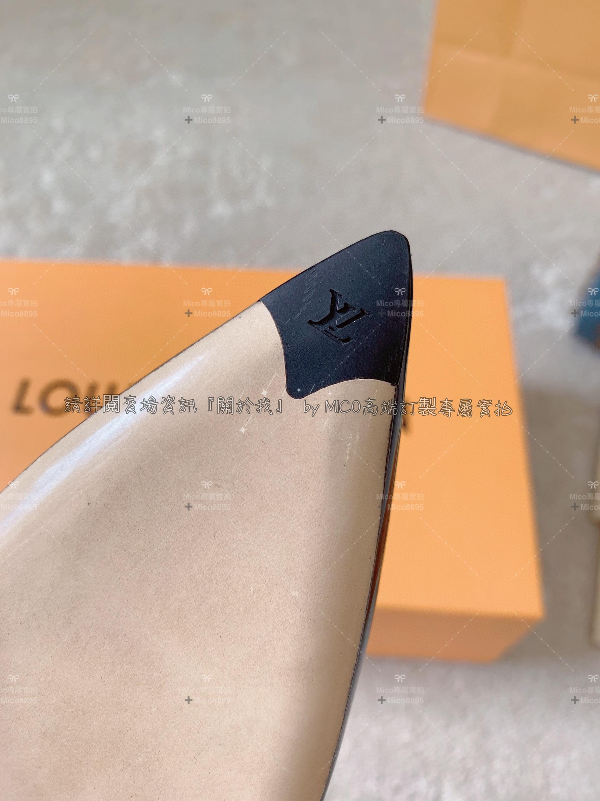 Louis Vuitton 23ss LV 黑色 Blossom 高跟涼鞋/跟鞋 跟高7.5cm 34-40