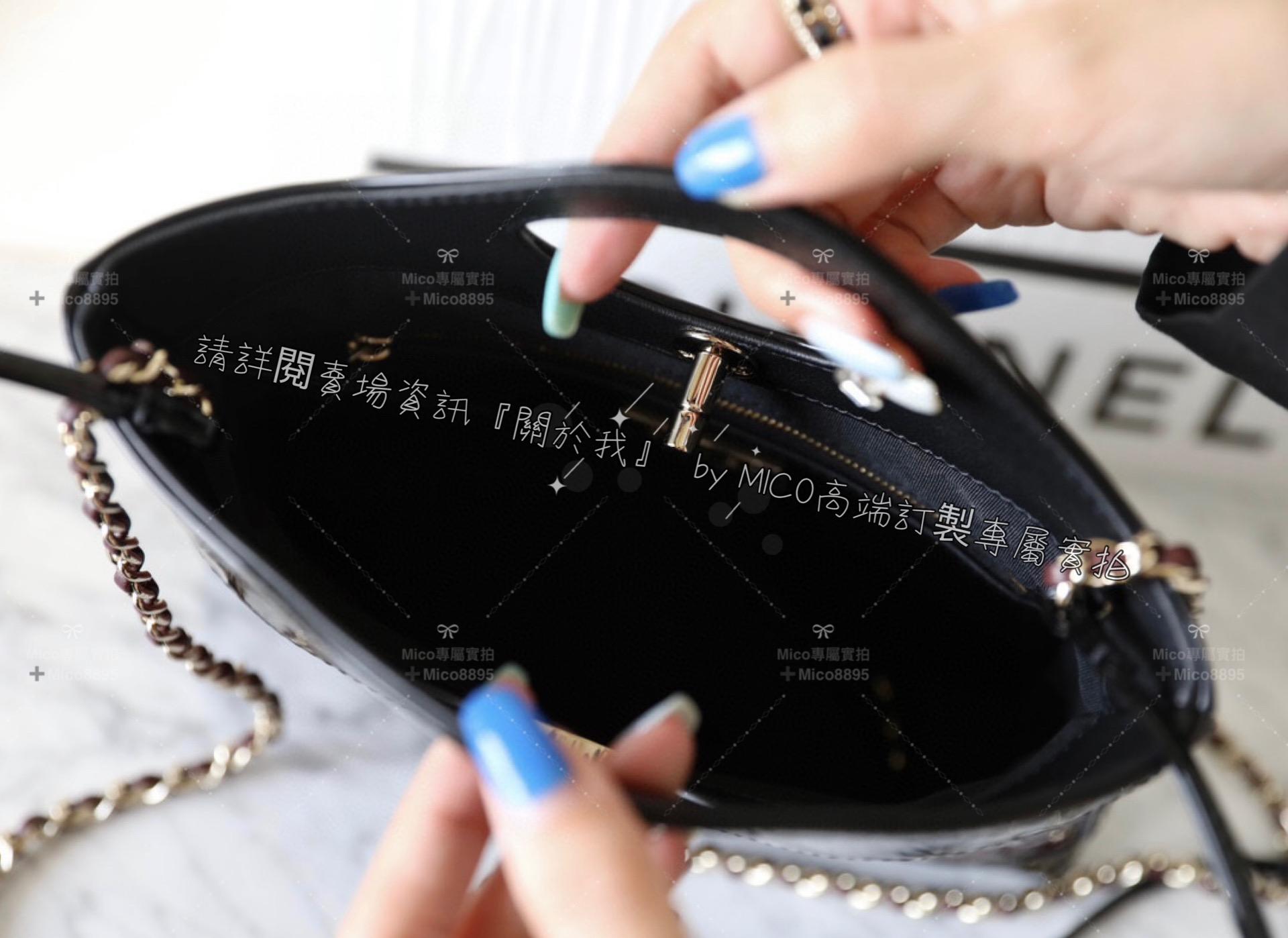 CHANEL 23a系列 31Bag 秋冬首選 酒紅/黑 mini款 小牛皮 尺寸：𝟤𝟤*𝟤𝟦.𝟧*𝟧.𝟧 𝖼𝗆