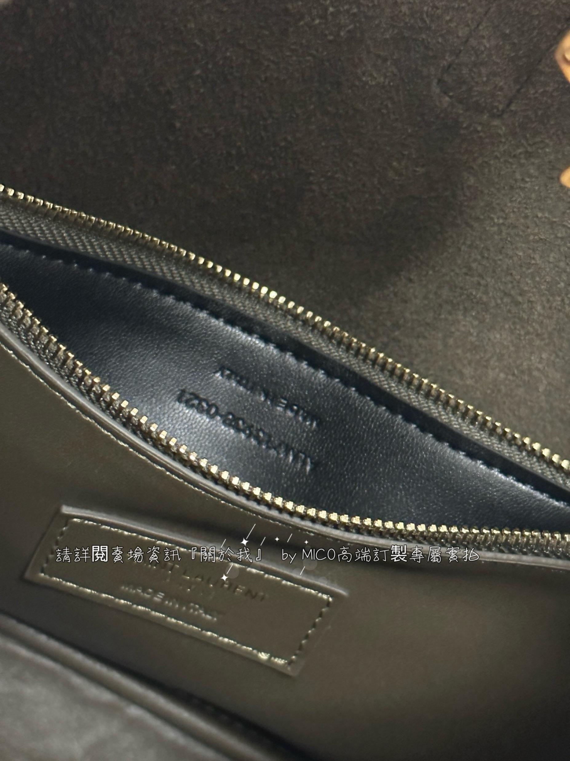 YSL 聖羅蘭 新色 橄欖綠 Le 5A7 Soft Hobo 腋下包/肩背包 牛皮 真皮 23cm