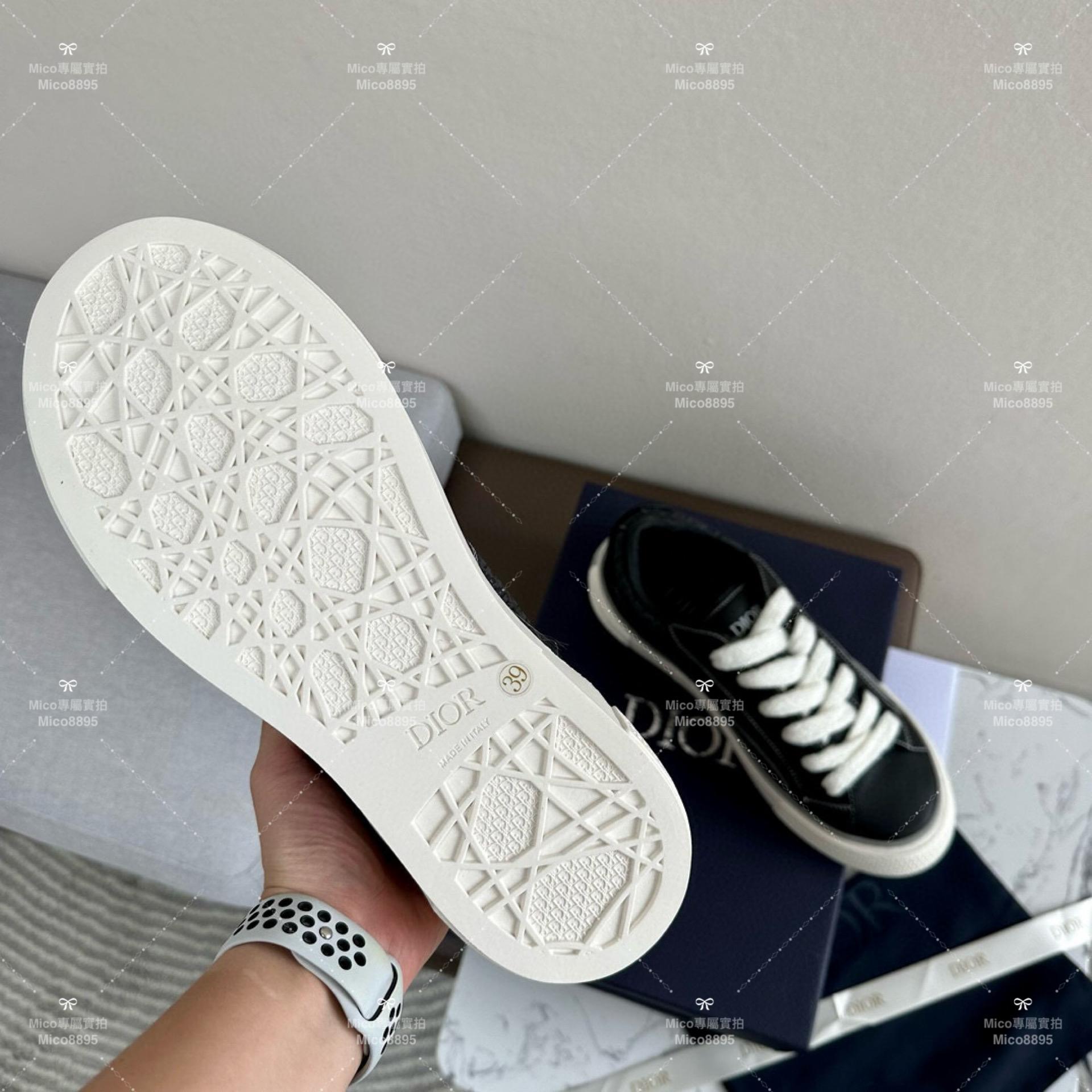 DIOR 黑灰色 Denim Tears聯名合作款 B33系列 情侶款/男鞋/女鞋/SIZE：女款35-40 男款39-45  