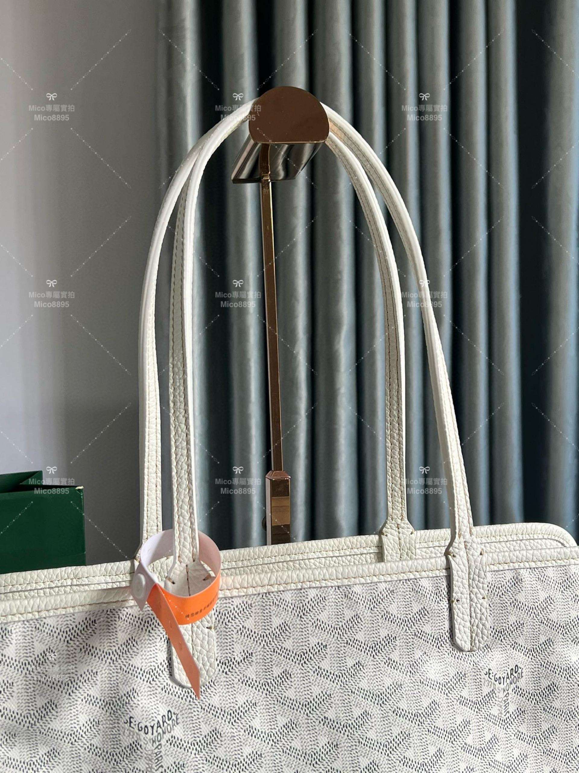 Goyard 白色 hardy bag 購物袋/旅行包/寵物包