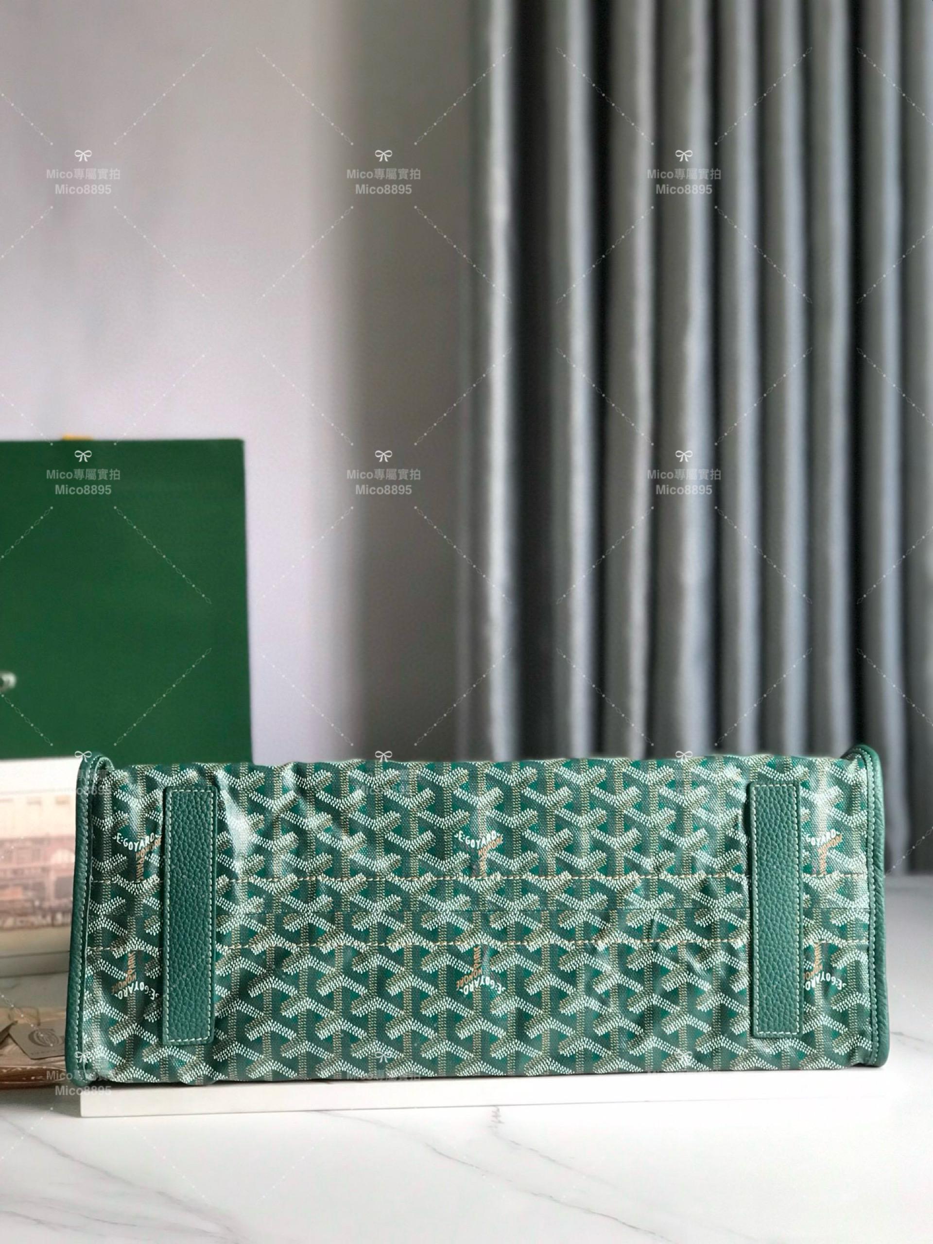 Goyard 綠色 hardy bag 購物袋/旅行包/寵物包