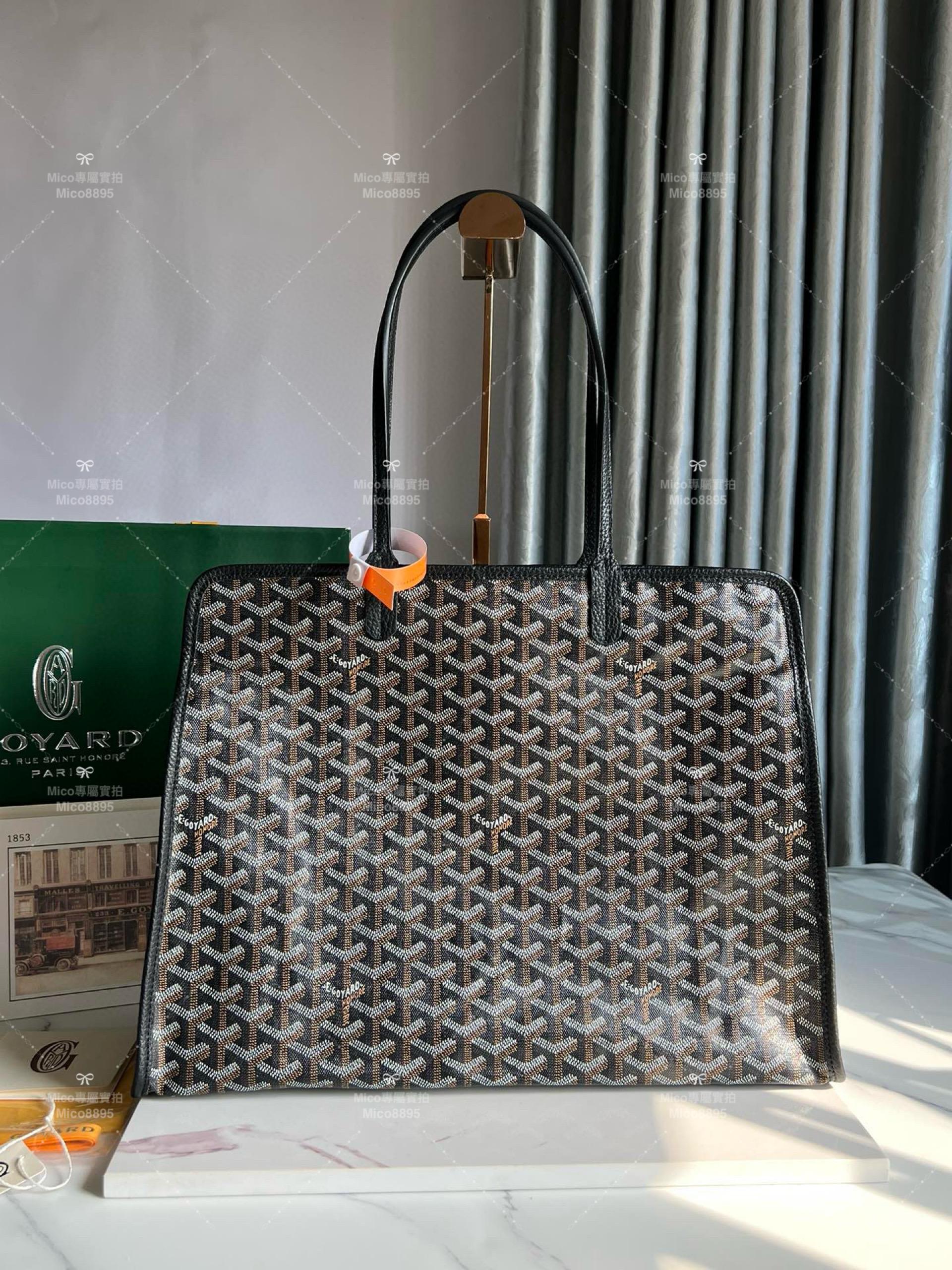 Goyard 黑色 hardy bag 購物袋/旅行包/寵物包