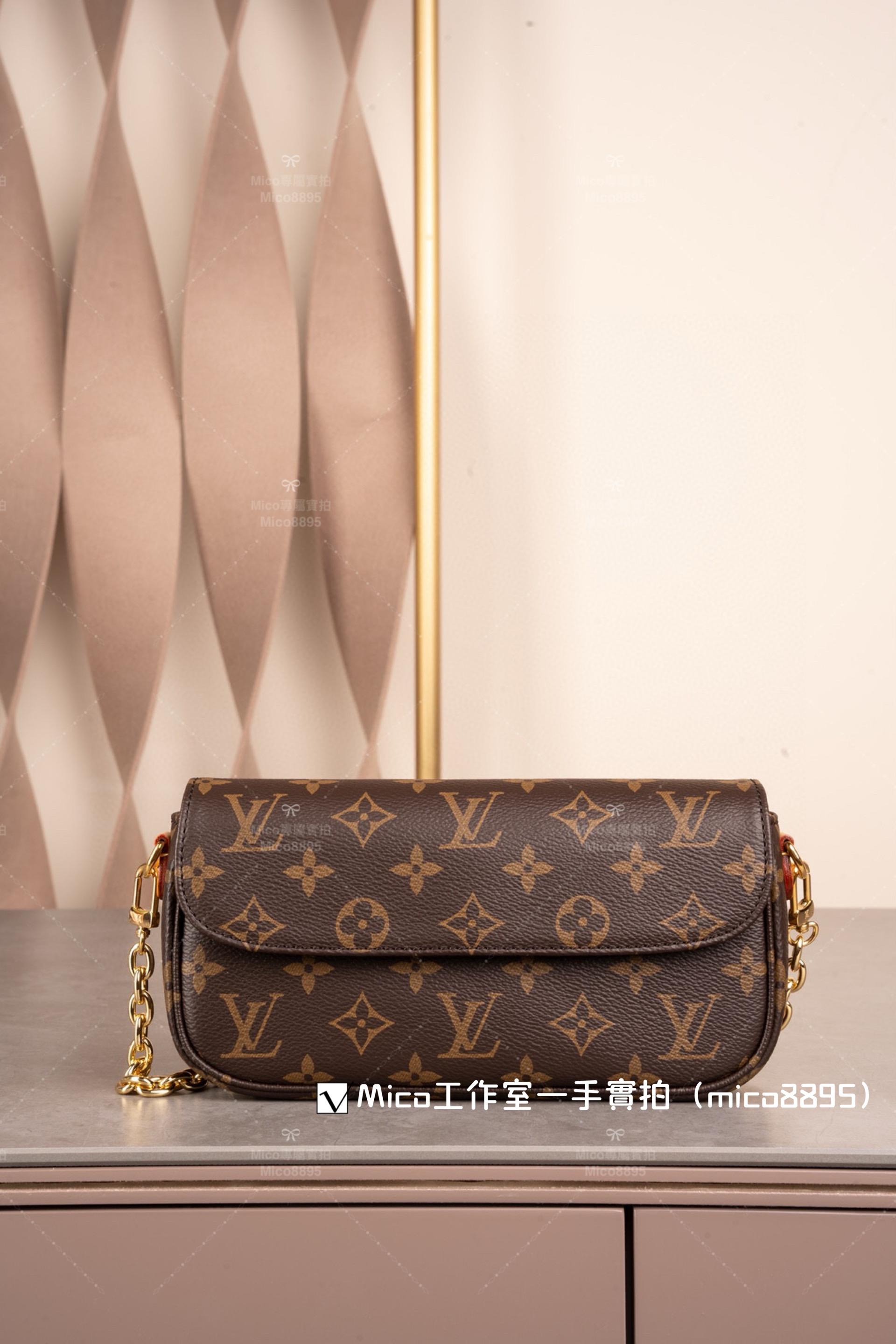 LV Wallet On Chain Ivy 手袋 Monogram老花帆布 23cm