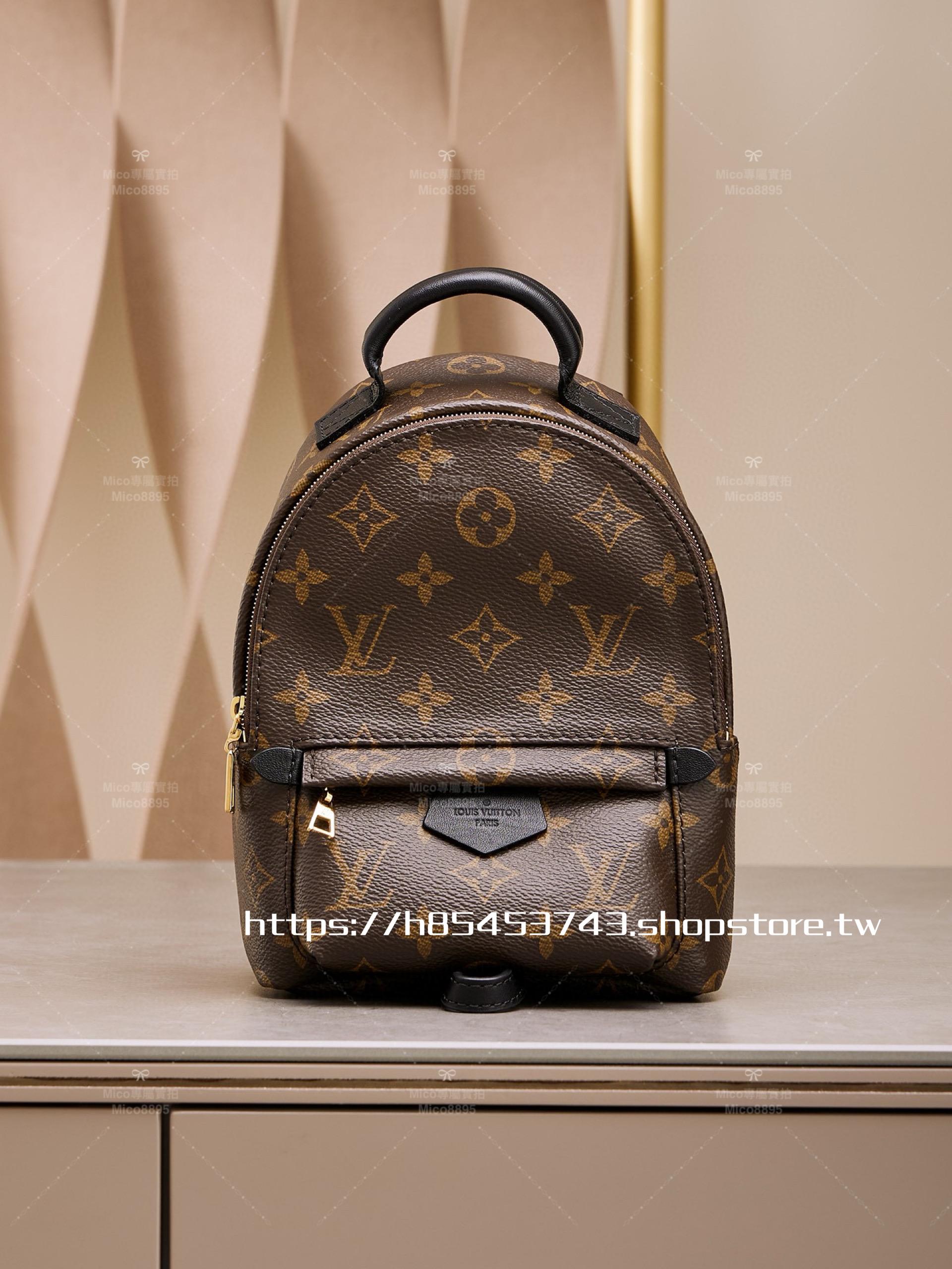 LV M44873 經典款老花後背包 小書包 17cm mini款