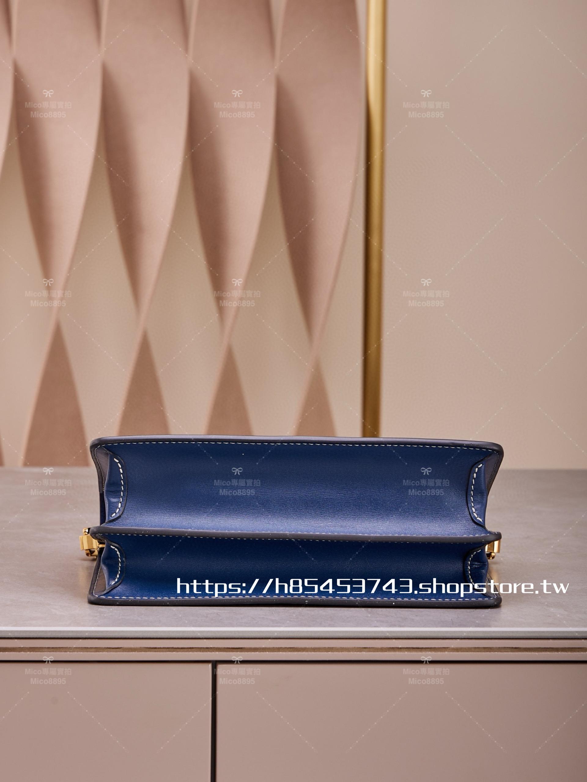 LV 中國限定款 達芙妮 Dauphine 大號 2022丹寧系列 限定牛仔藍 24cm