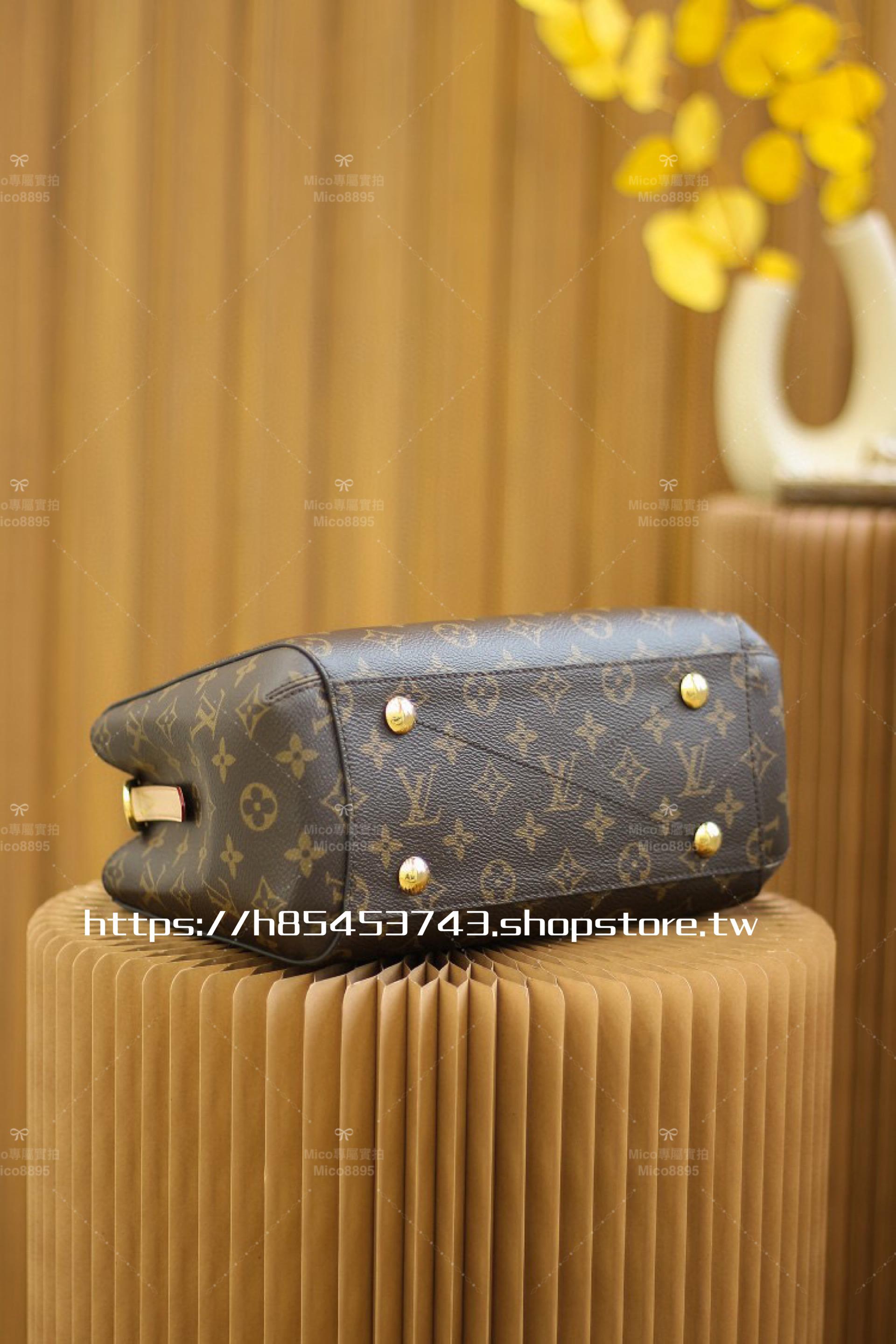 LV 經典款 老花 Montaigm BB 托特包 M41055 29cm