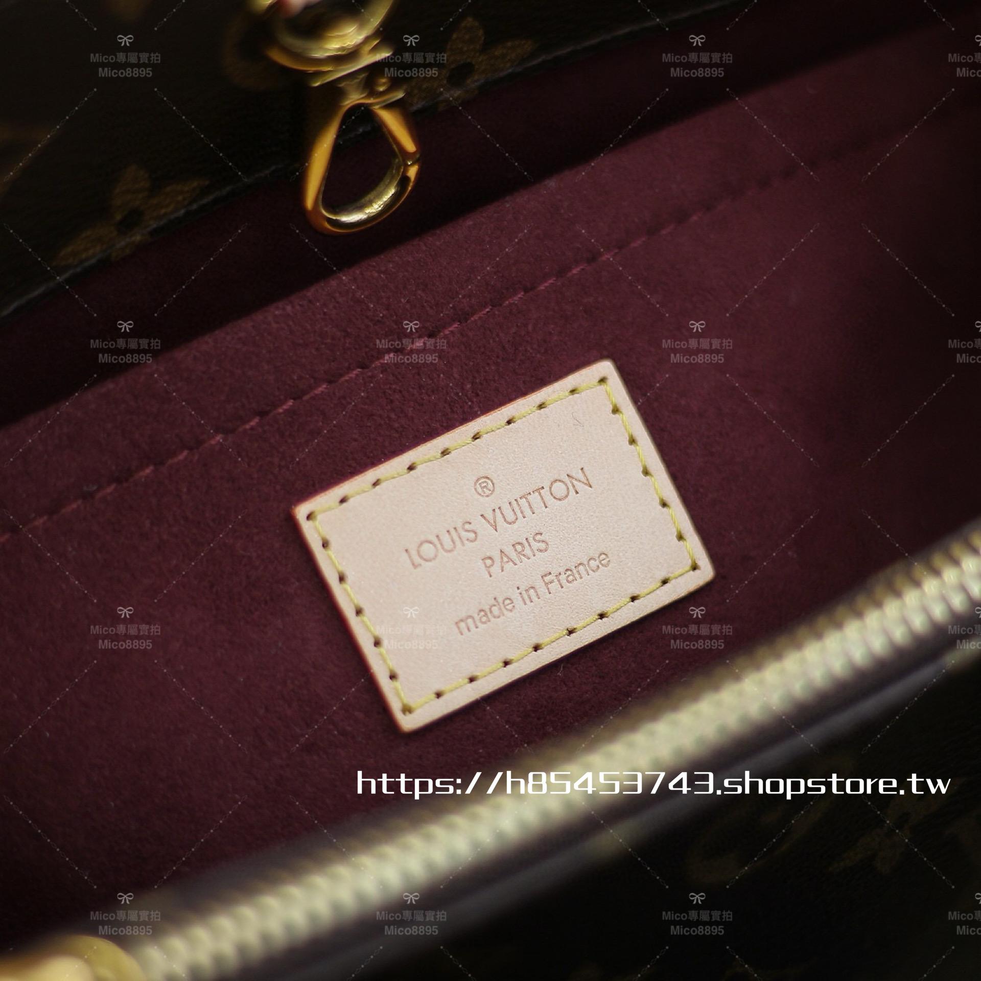 LV 經典款 老花 Montaigm BB 托特包 M41055 29cm