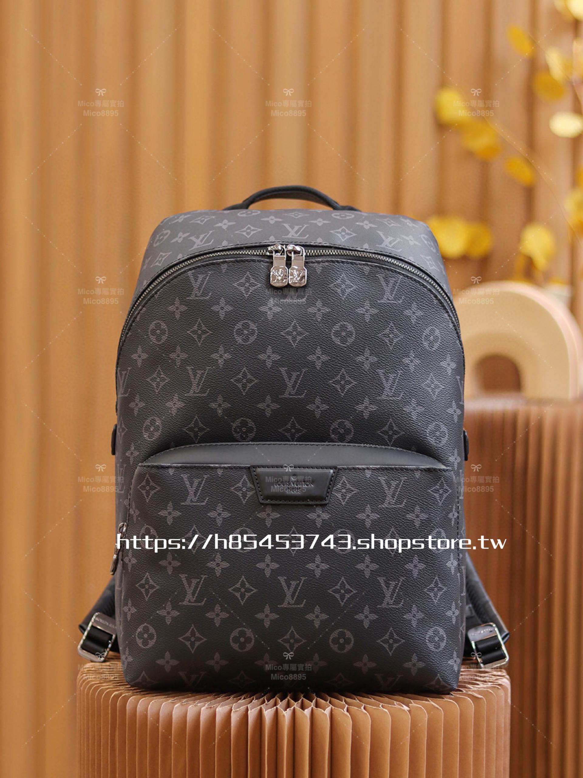 LV discovery 黑色老花 雙肩包/背包 M43186  尺寸:37*40*20cm