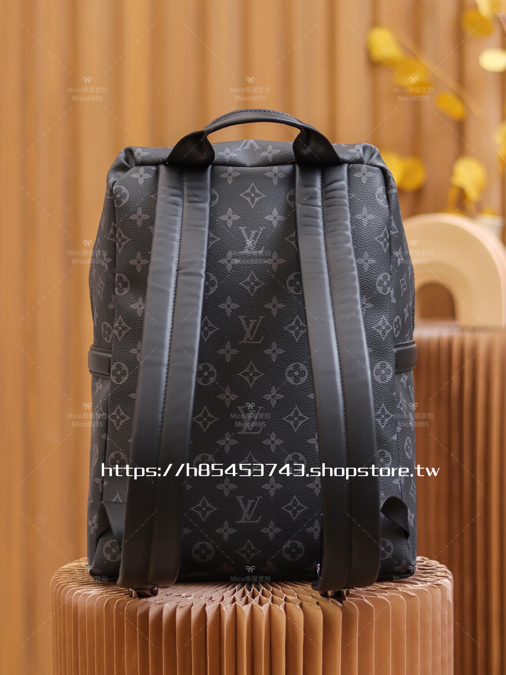 LV discovery 黑色老花 雙肩包/背包 M43186  尺寸:37*40*20cm