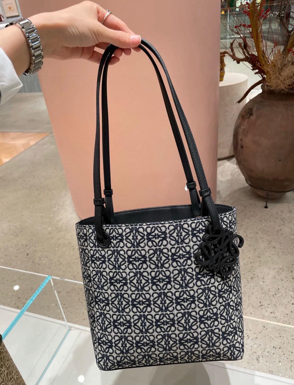 Loewe 經典提花 Square小Tote 日常通勤款 21cm