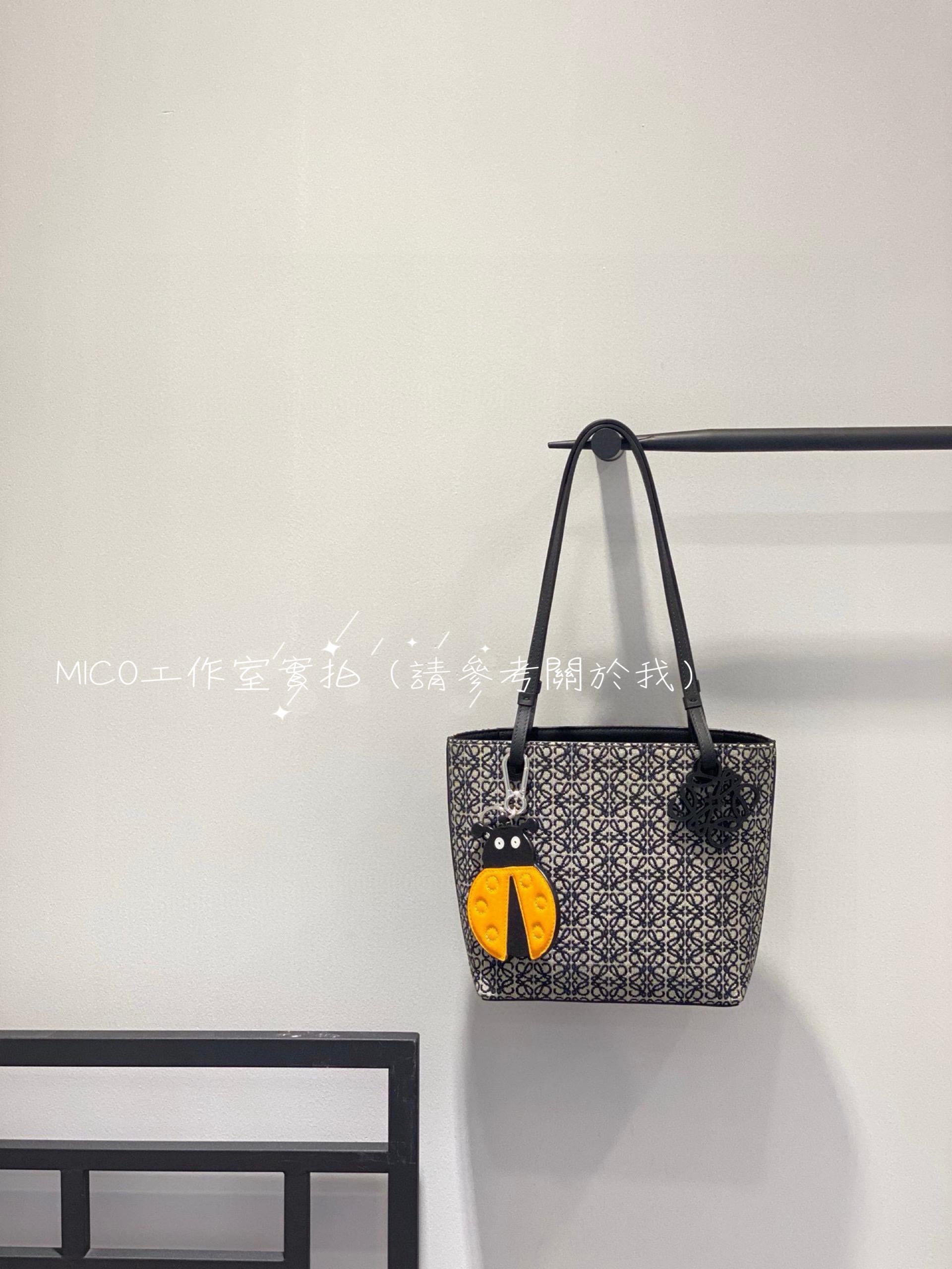 Loewe 經典提花 Square小Tote 日常通勤款 21cm