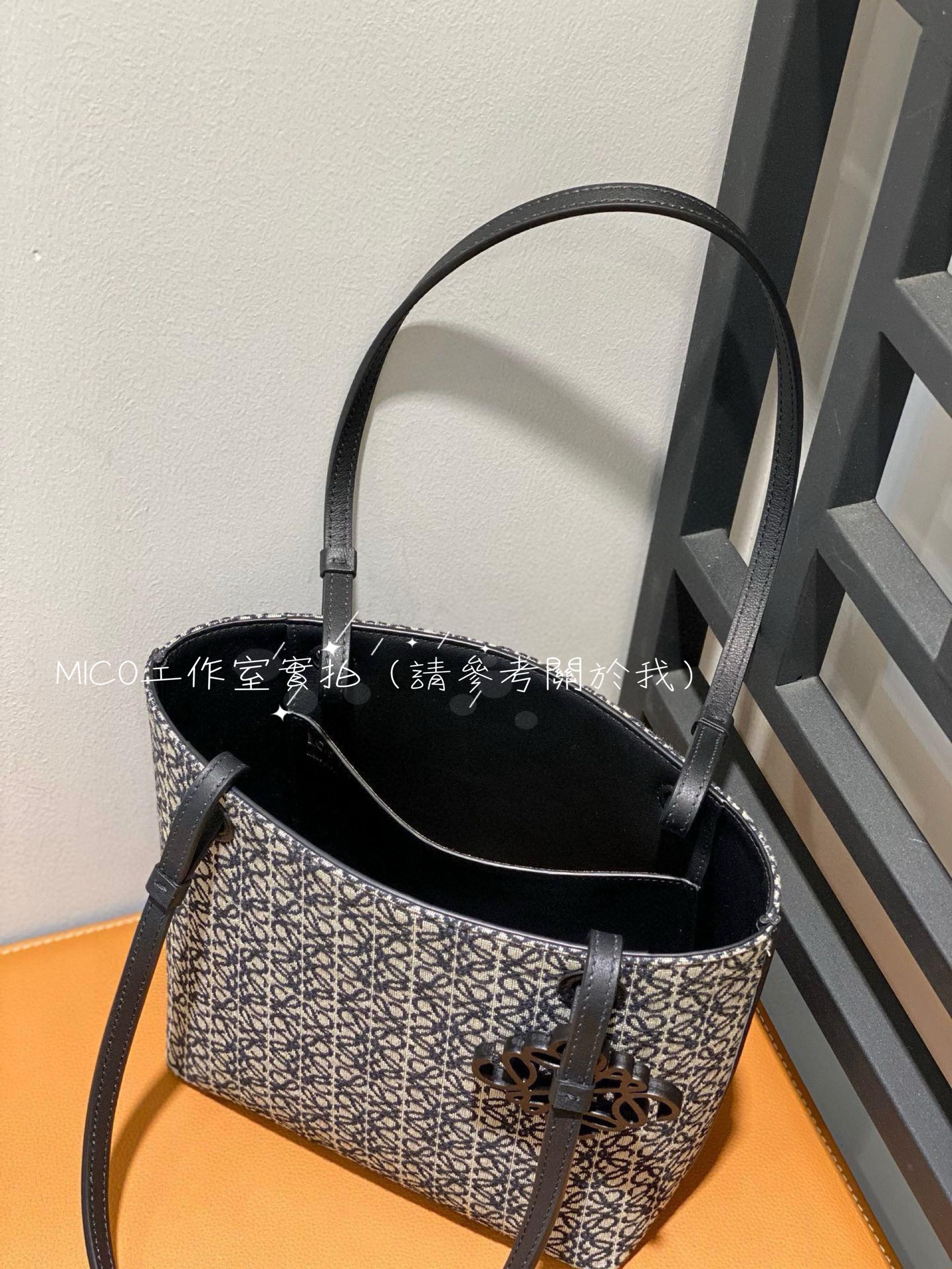 Loewe 經典提花 Square小Tote 日常通勤款 21cm