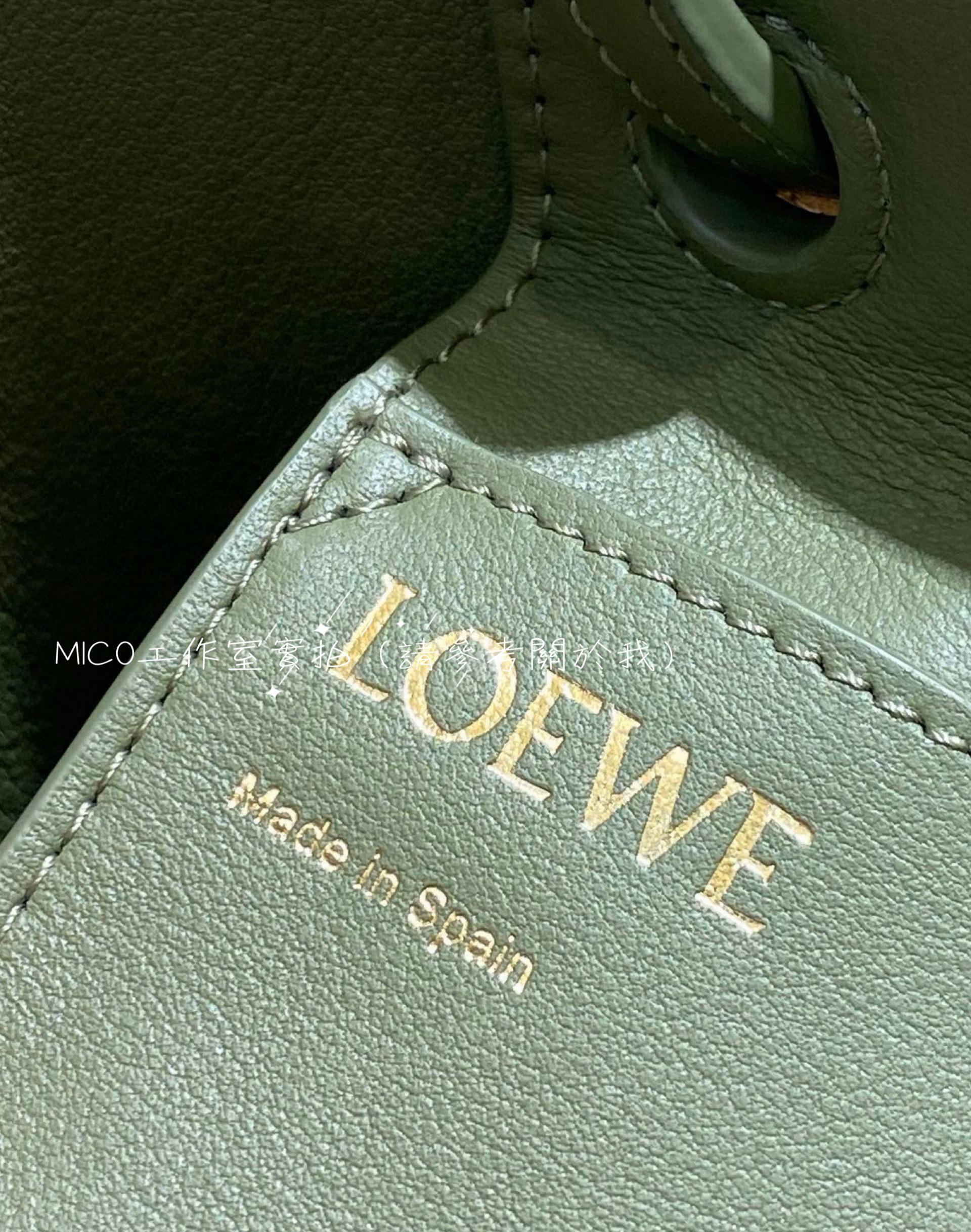 Loewe 經典提花 Square小Tote 肩背包 日常通勤款 21cm