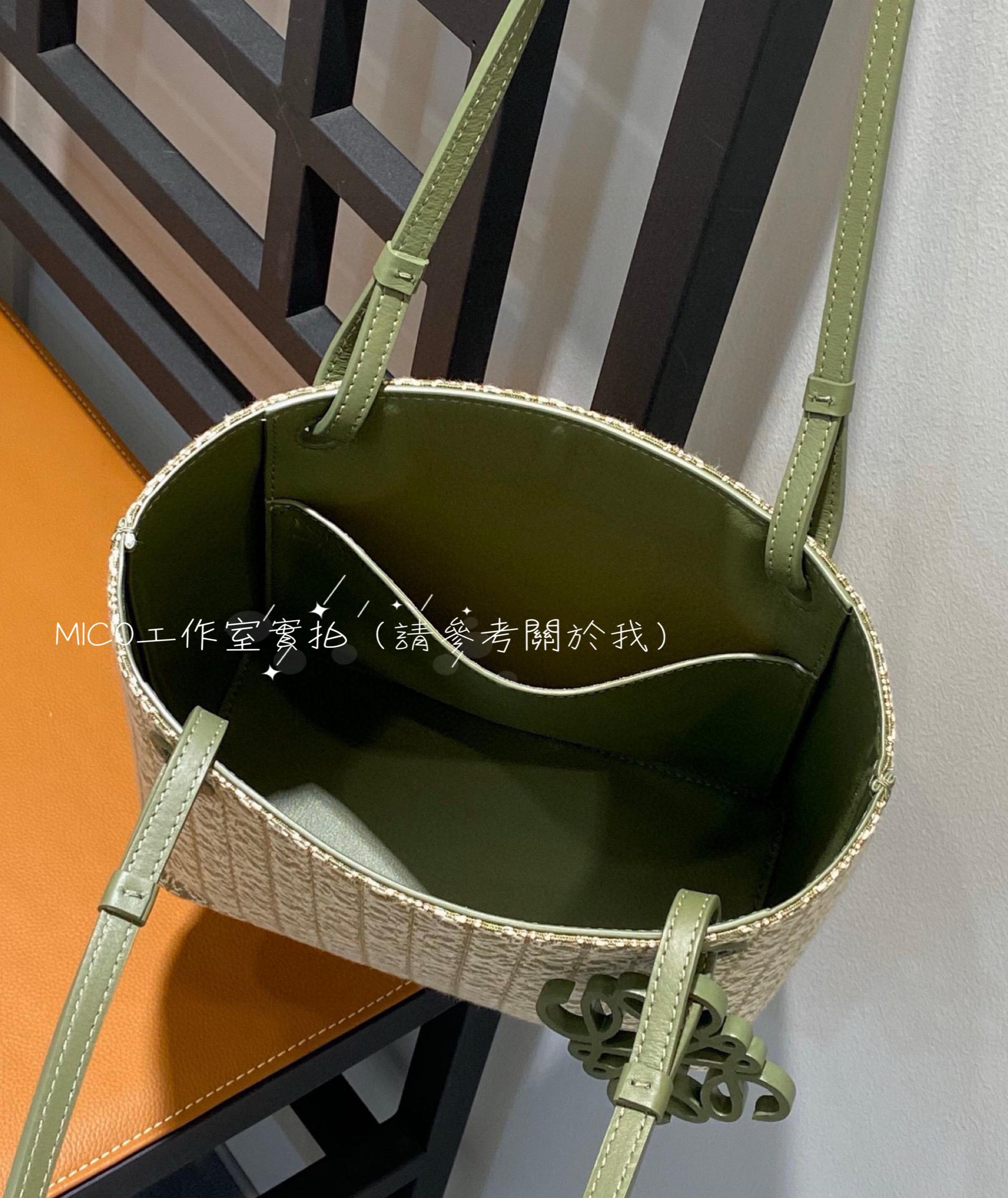 Loewe 經典提花 Square小Tote 肩背包 日常通勤款 21cm