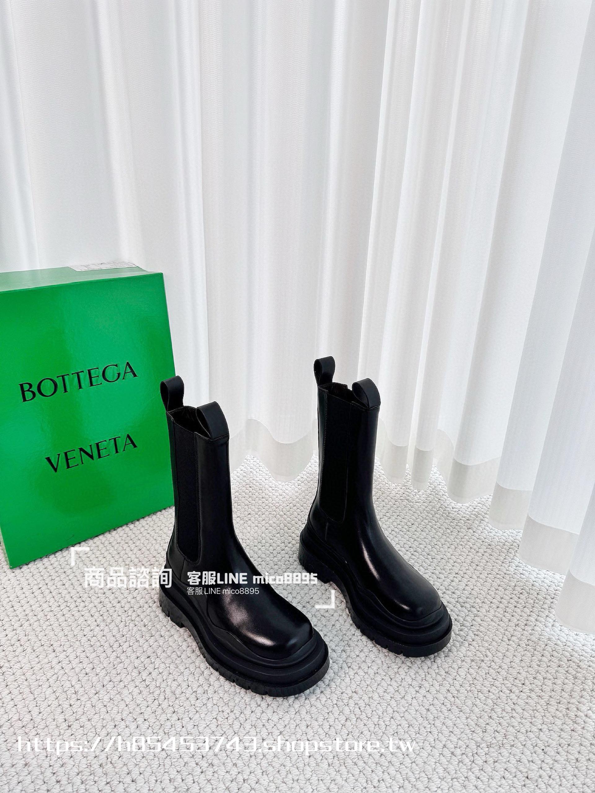 Bottega Venetian 經典系列 厚底 彩色底 中筒靴  35-40