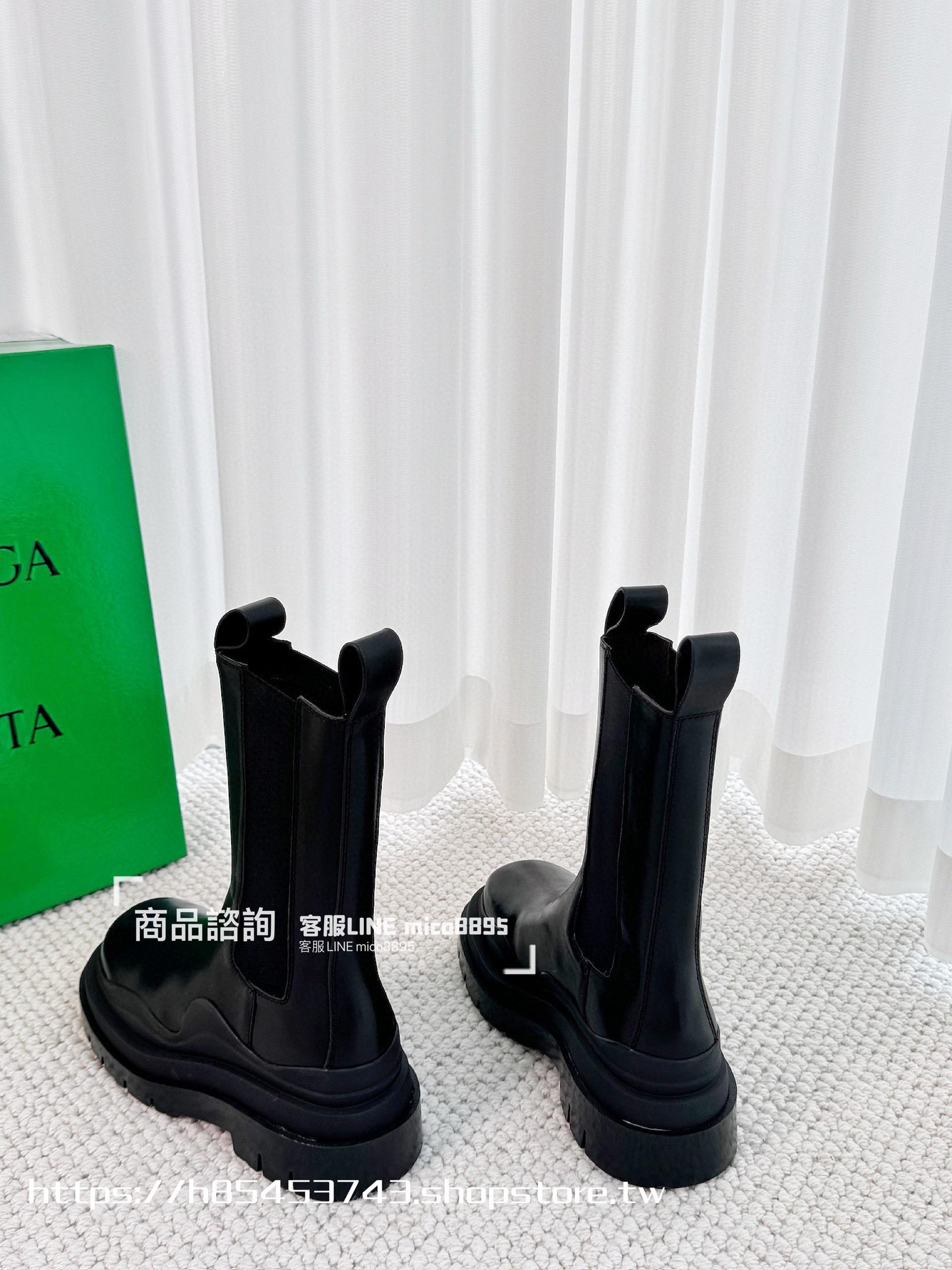 Bottega Venetian 經典系列 厚底 彩色底 中筒靴  35-40