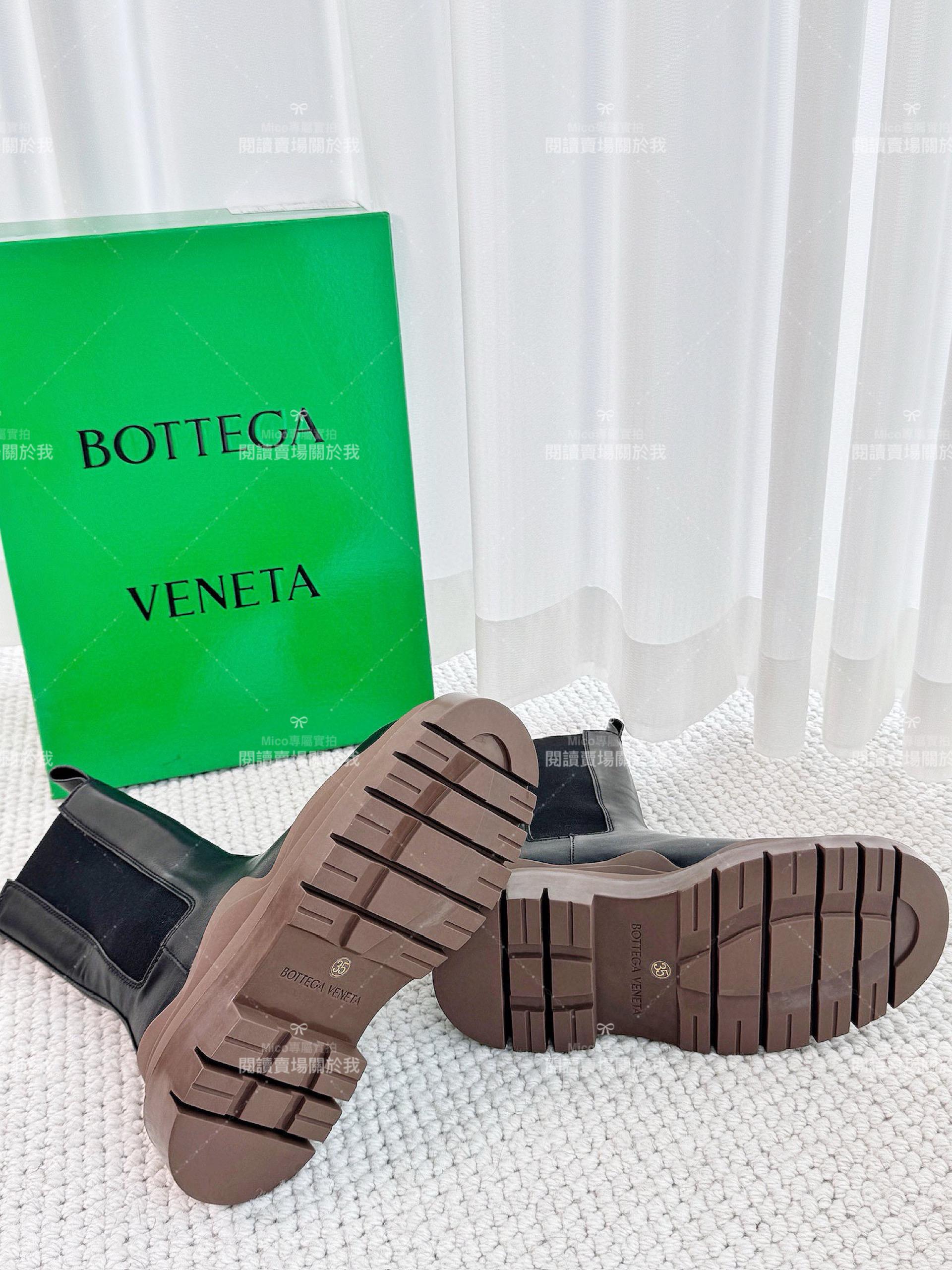 Bottega Venetian 經典系列 厚底 棕色底 中筒靴  35-40