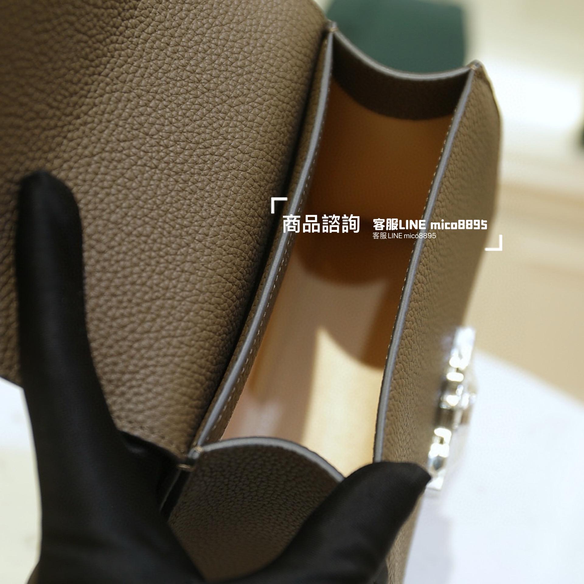 Moynat 法國摩納 經典 Rejane手袋 大象灰/銀釦 20cm 可自行搭配寬肩帶別有一番風格