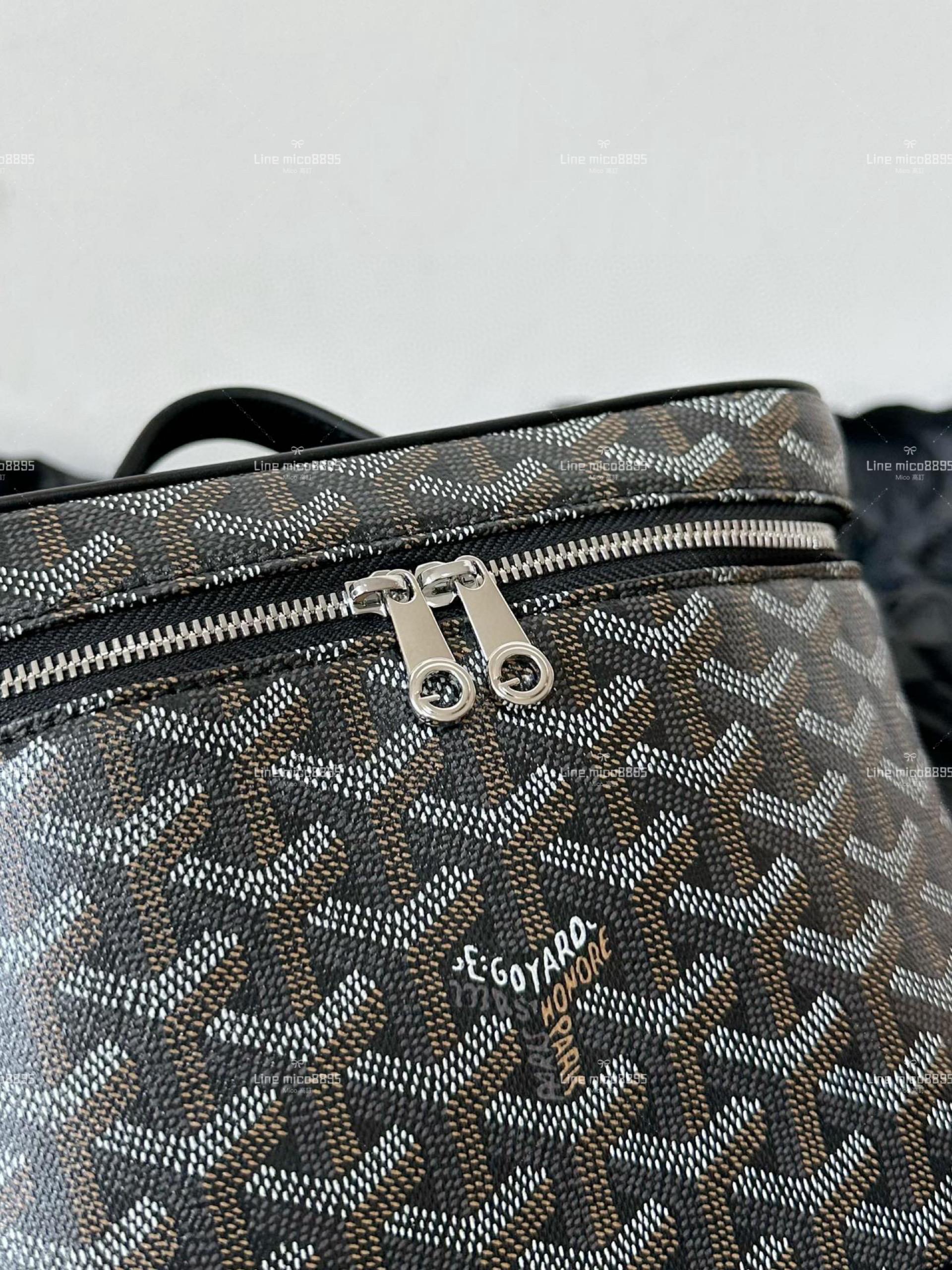 Goyard 化妝盒子包/化妝包(配肩帶) 黑色 20cm