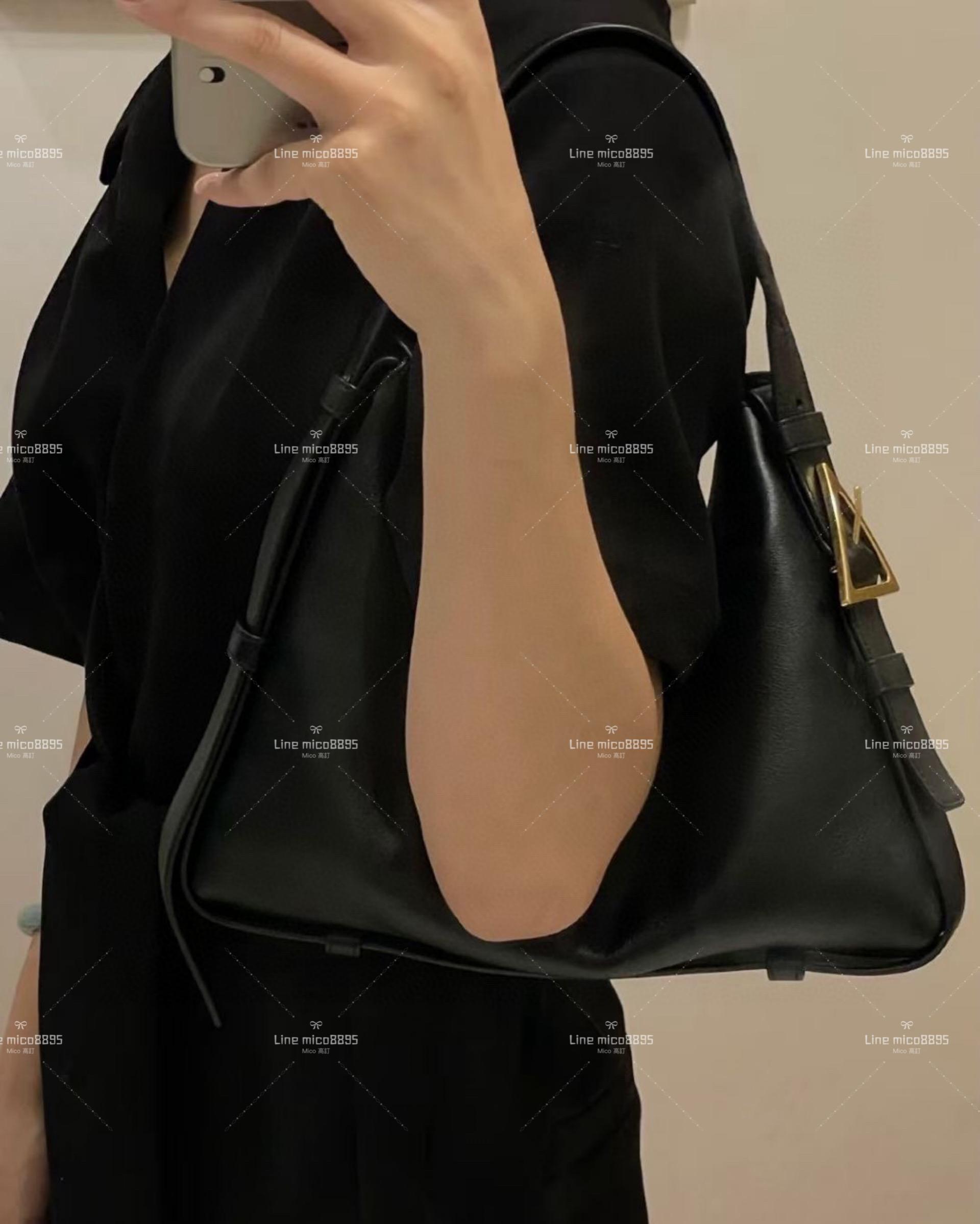 Bottega Veneta Cradle系列 經典黑 簡約/通勤 低調款 30cm