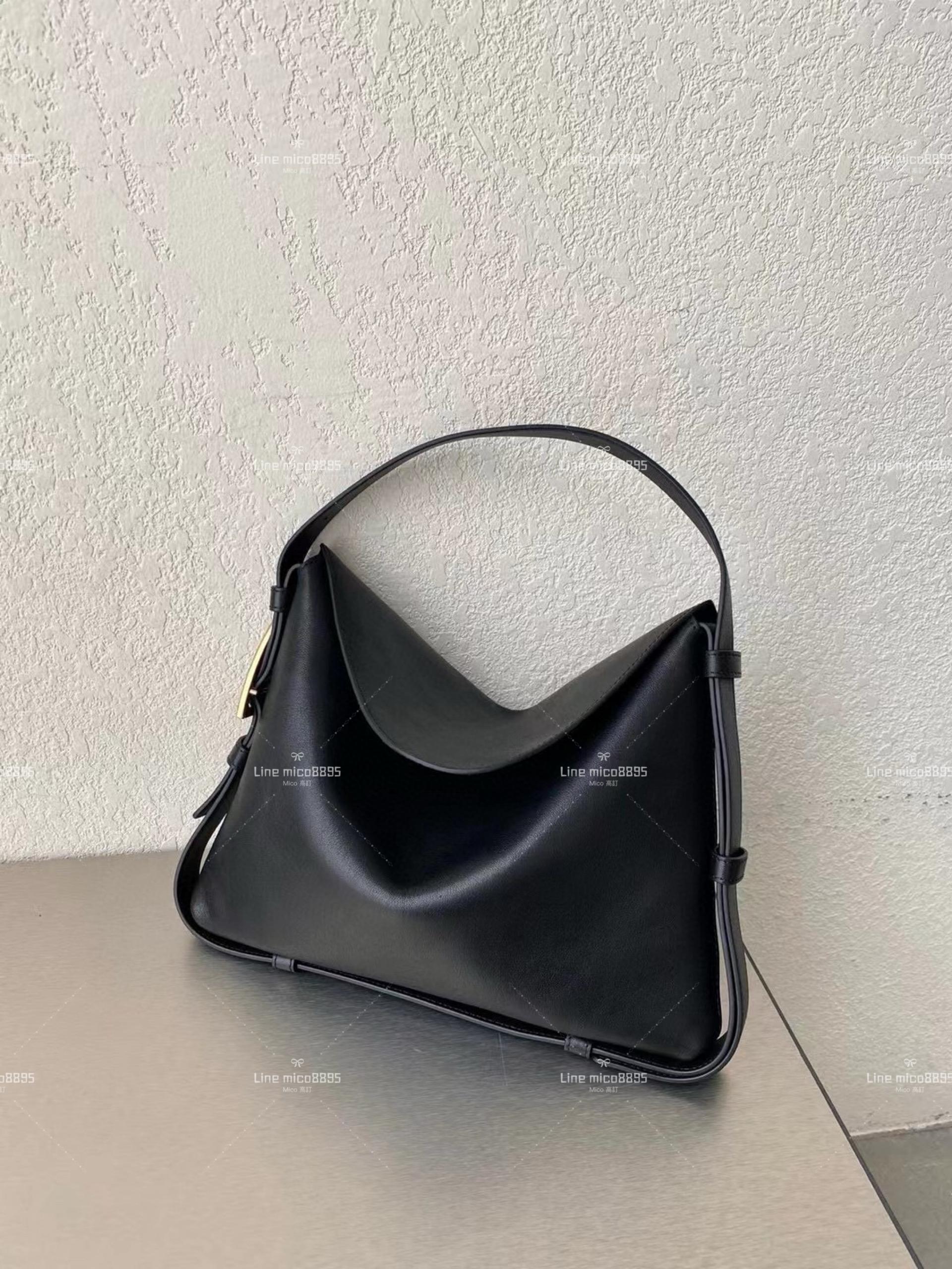 Bottega Veneta Cradle系列 經典黑 簡約/通勤 低調款 30cm