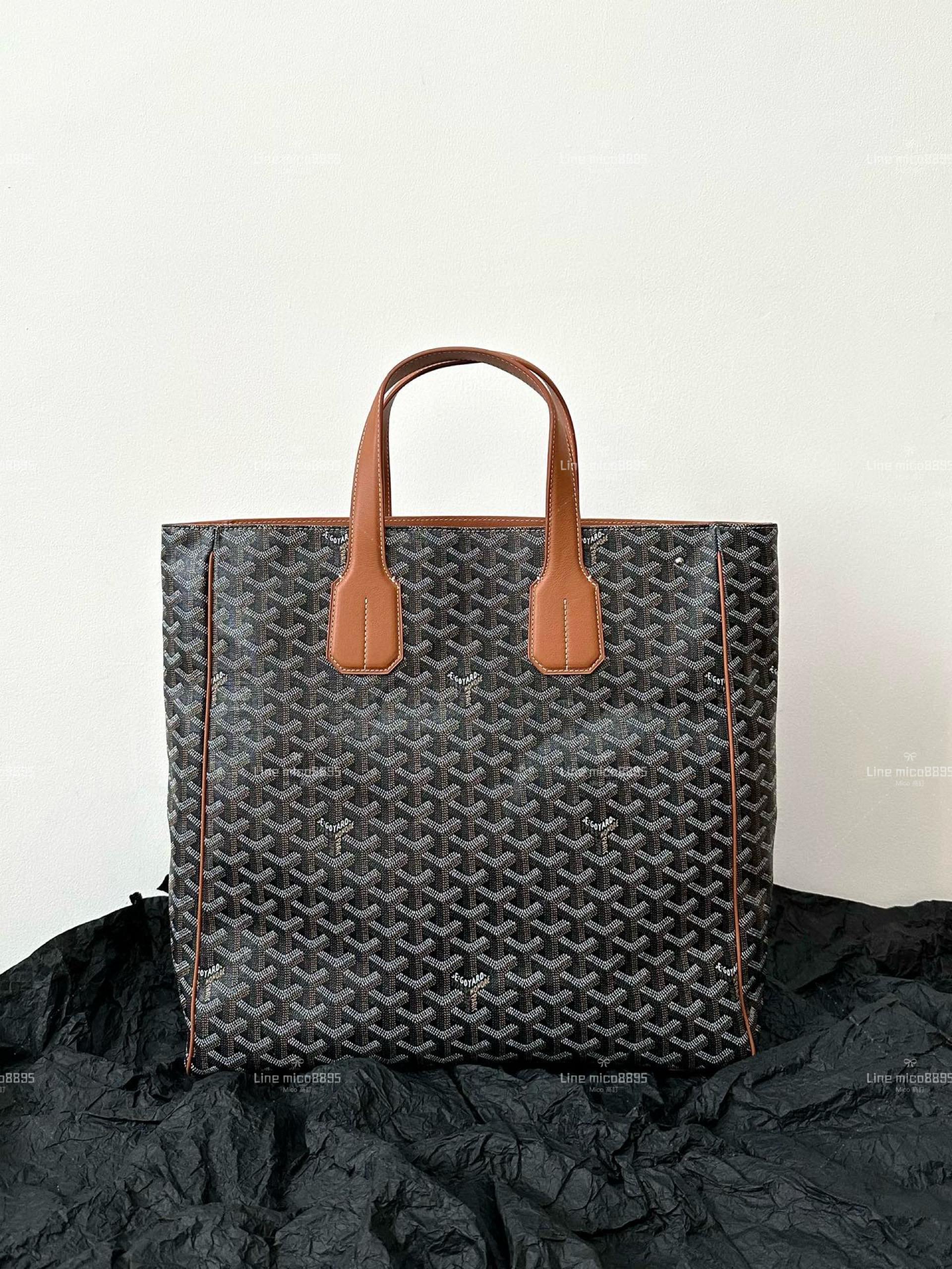 Goyard 金棕色 voltaire 竪版 tote托特包 38.5×38×11.5cm