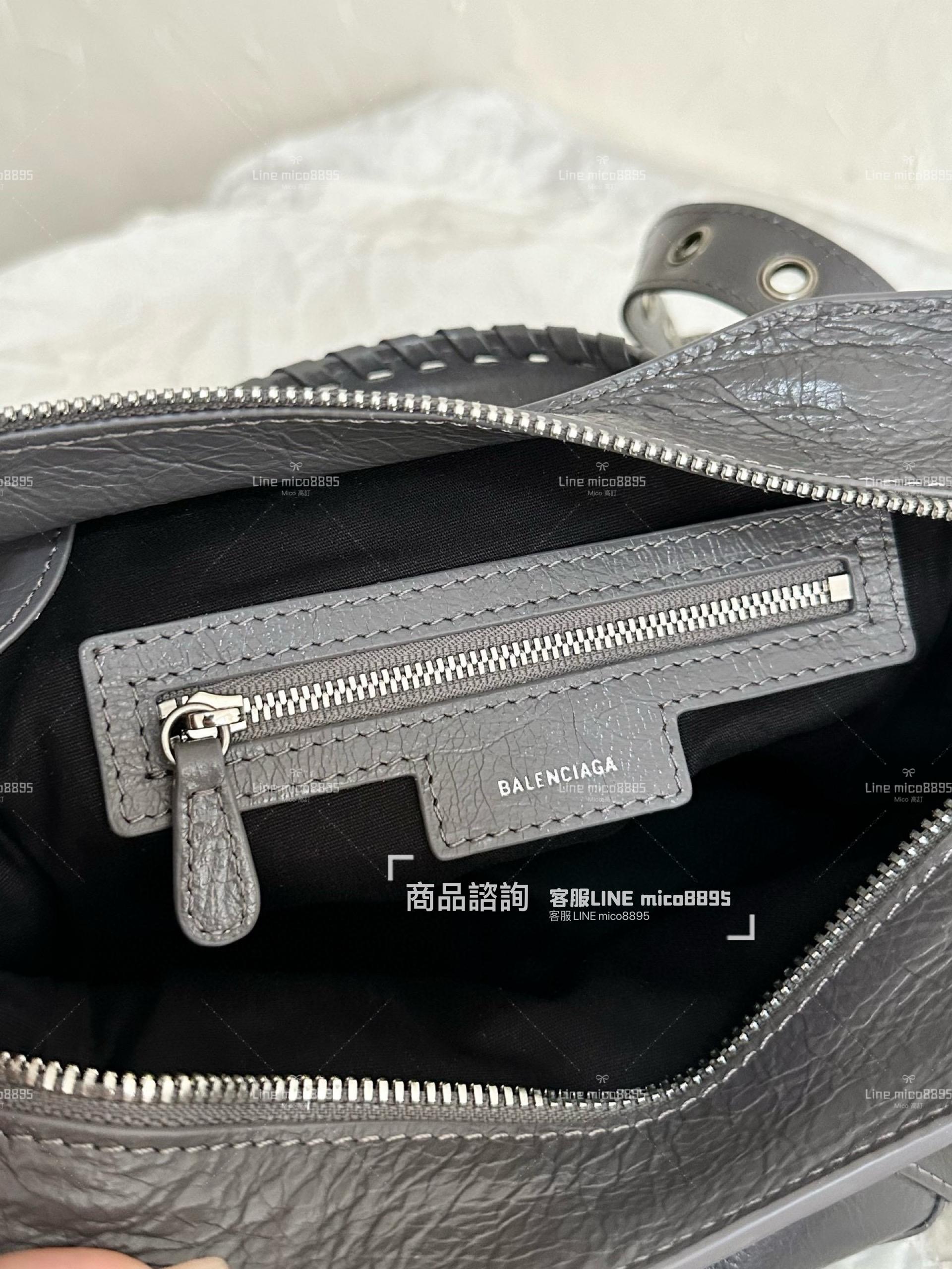 Balenciaga Neo classic 機車包xs 灰色 26cm