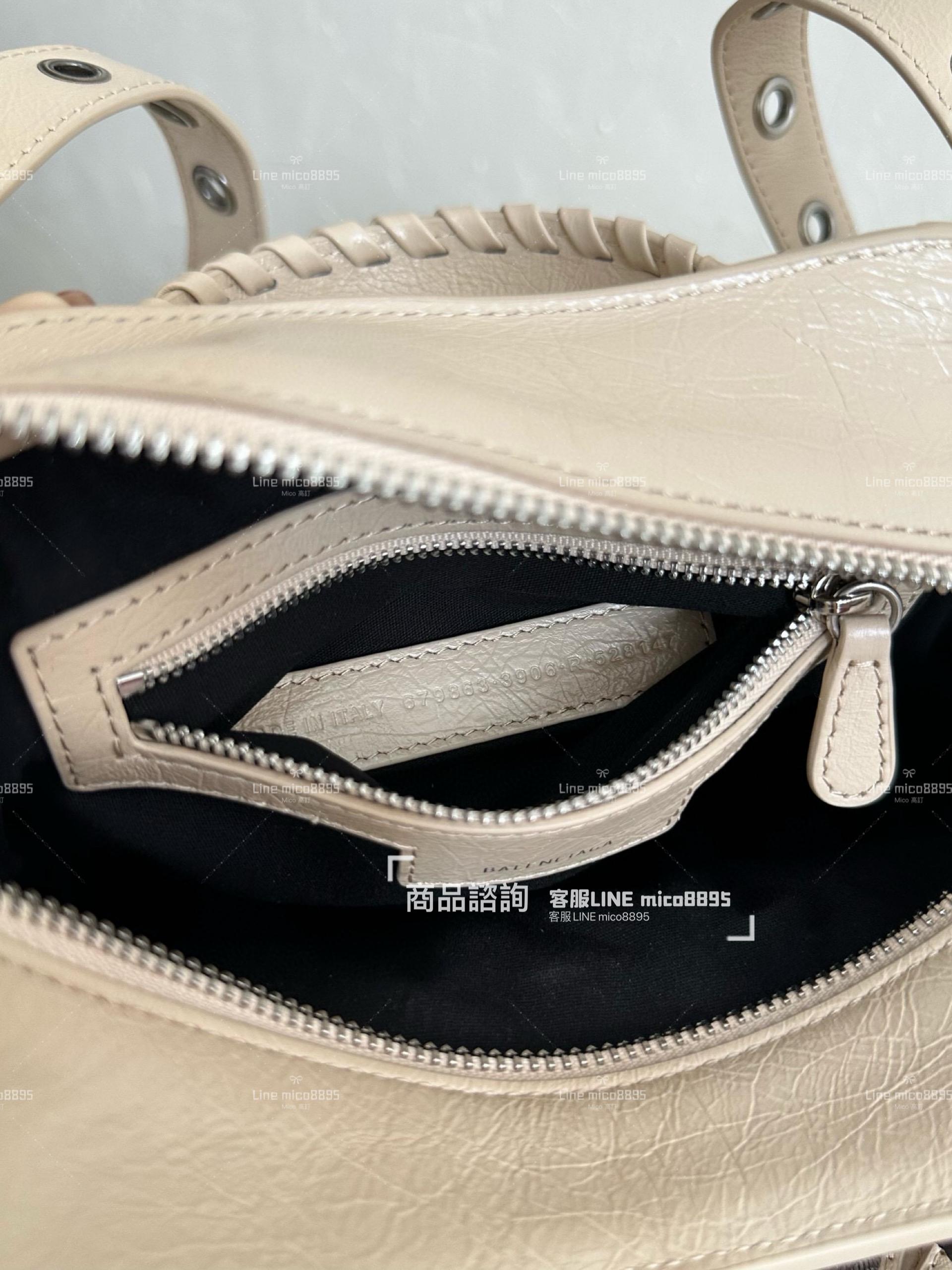 Balenciaga Neo classic 機車包xs 奶茶色 26cm