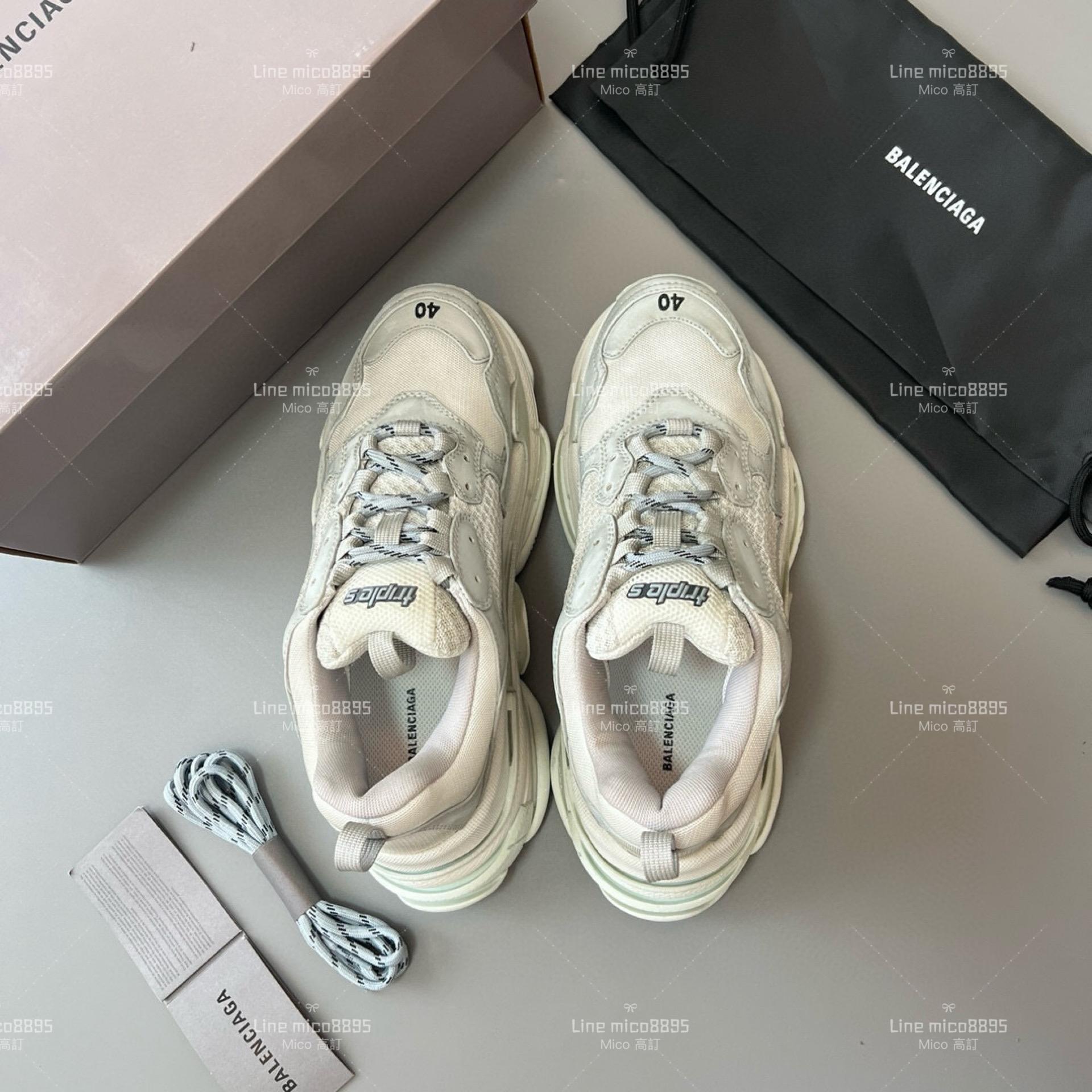 Balenciaga Triple S 一代厚底老爹鞋/休閒鞋 男女款 35-45